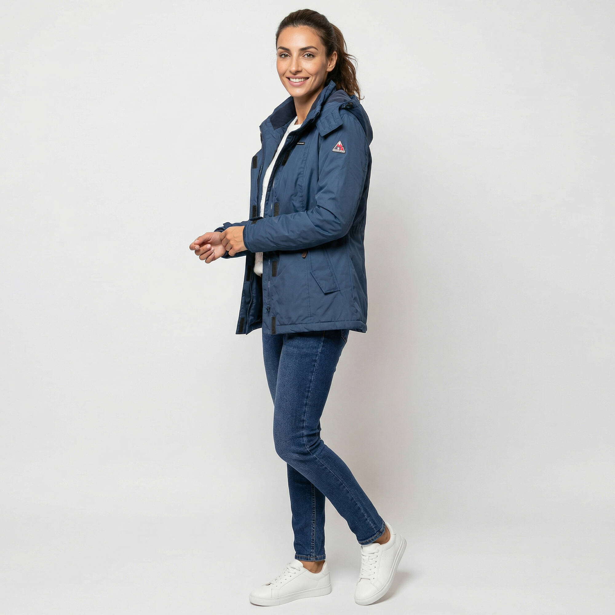 Parka impermable double polaire unie - Blancheporte 86$