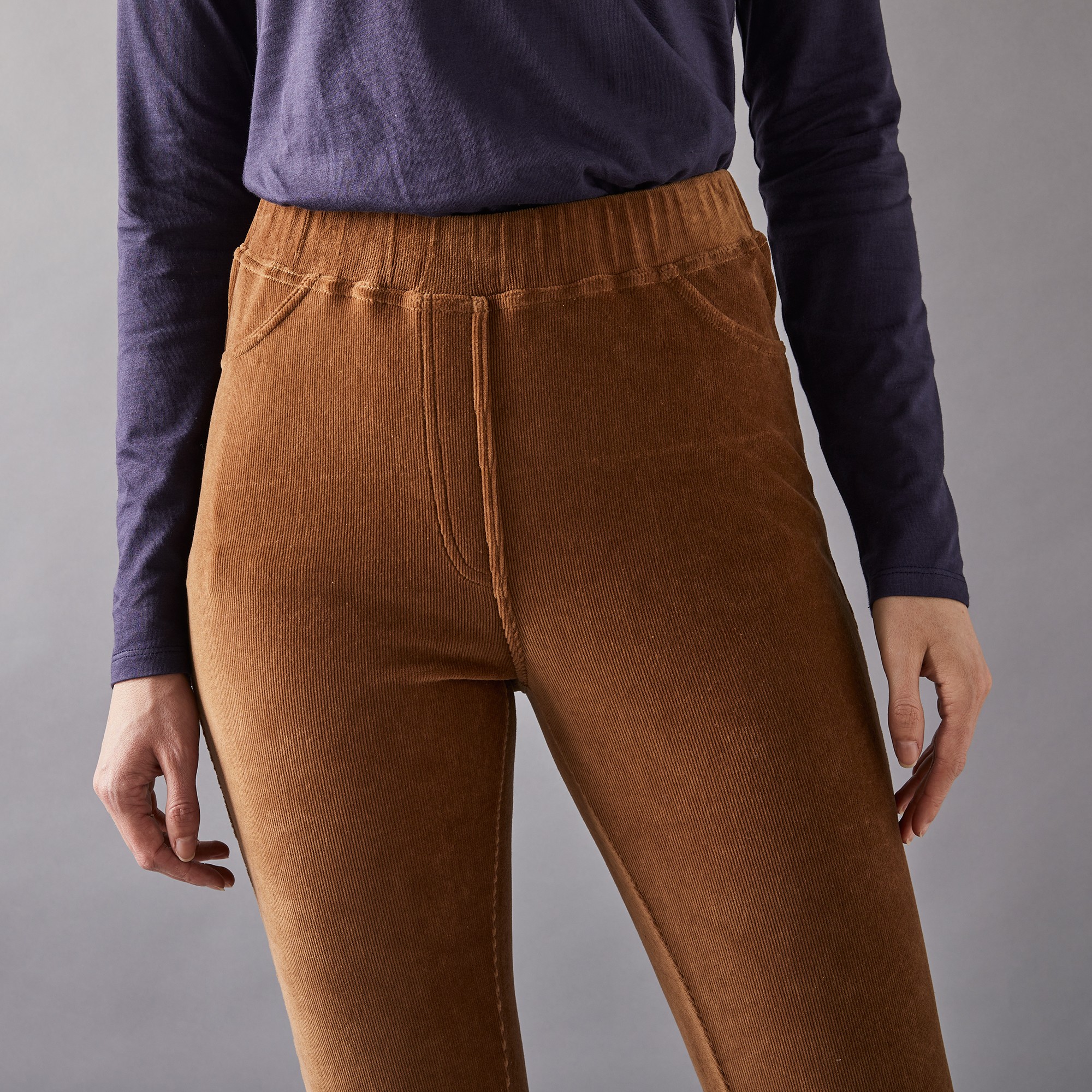 Jegging velours deals femme