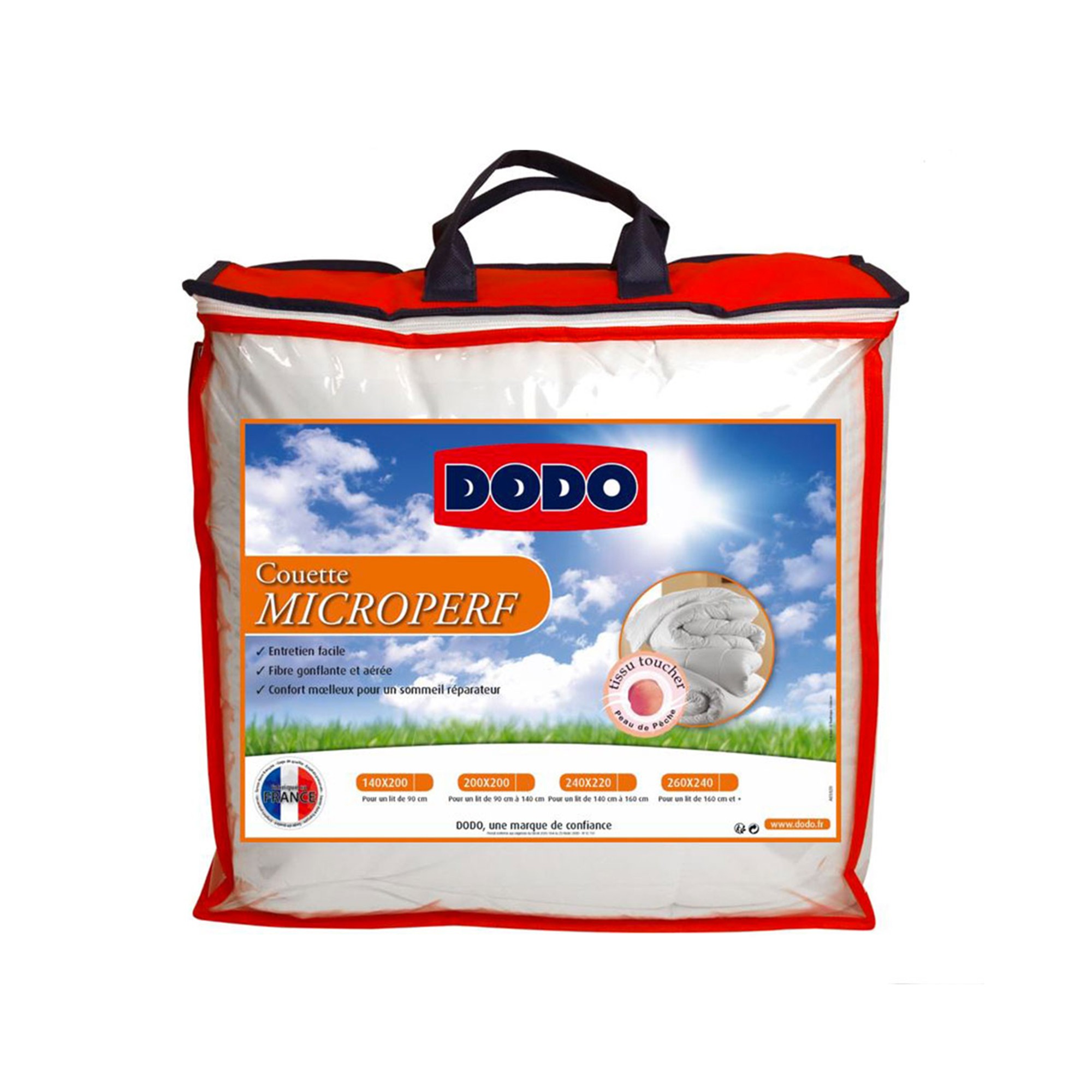 Couette Microperf Dodo®, blanc