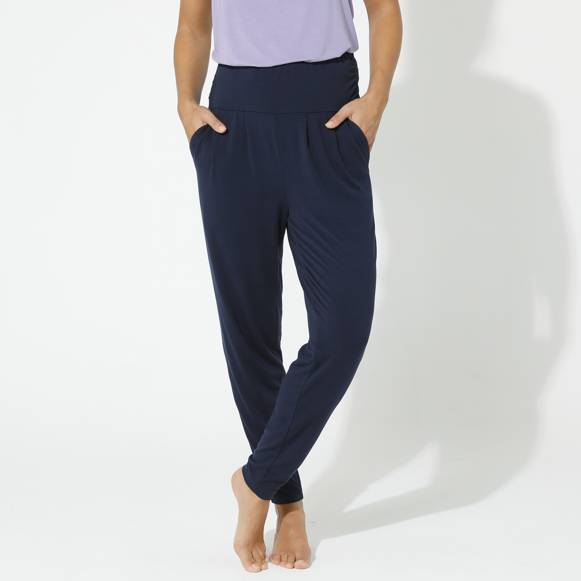 Pantalon De Yoga En Maille, Coupe Ultra Confort - Blancheporte