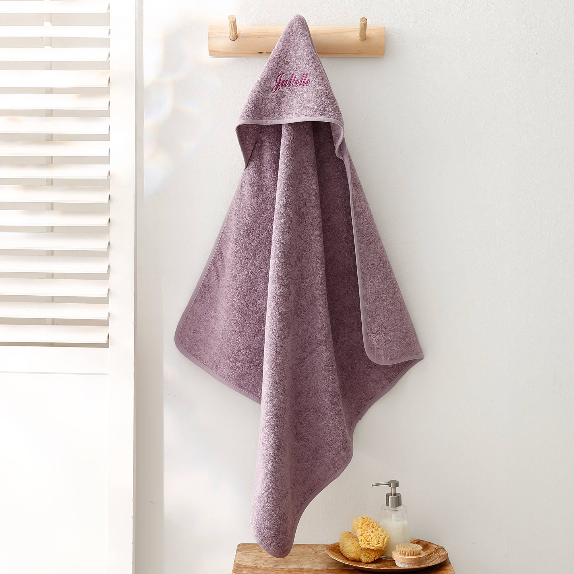 Cape de bain bébé personnalisable - Blancheporte