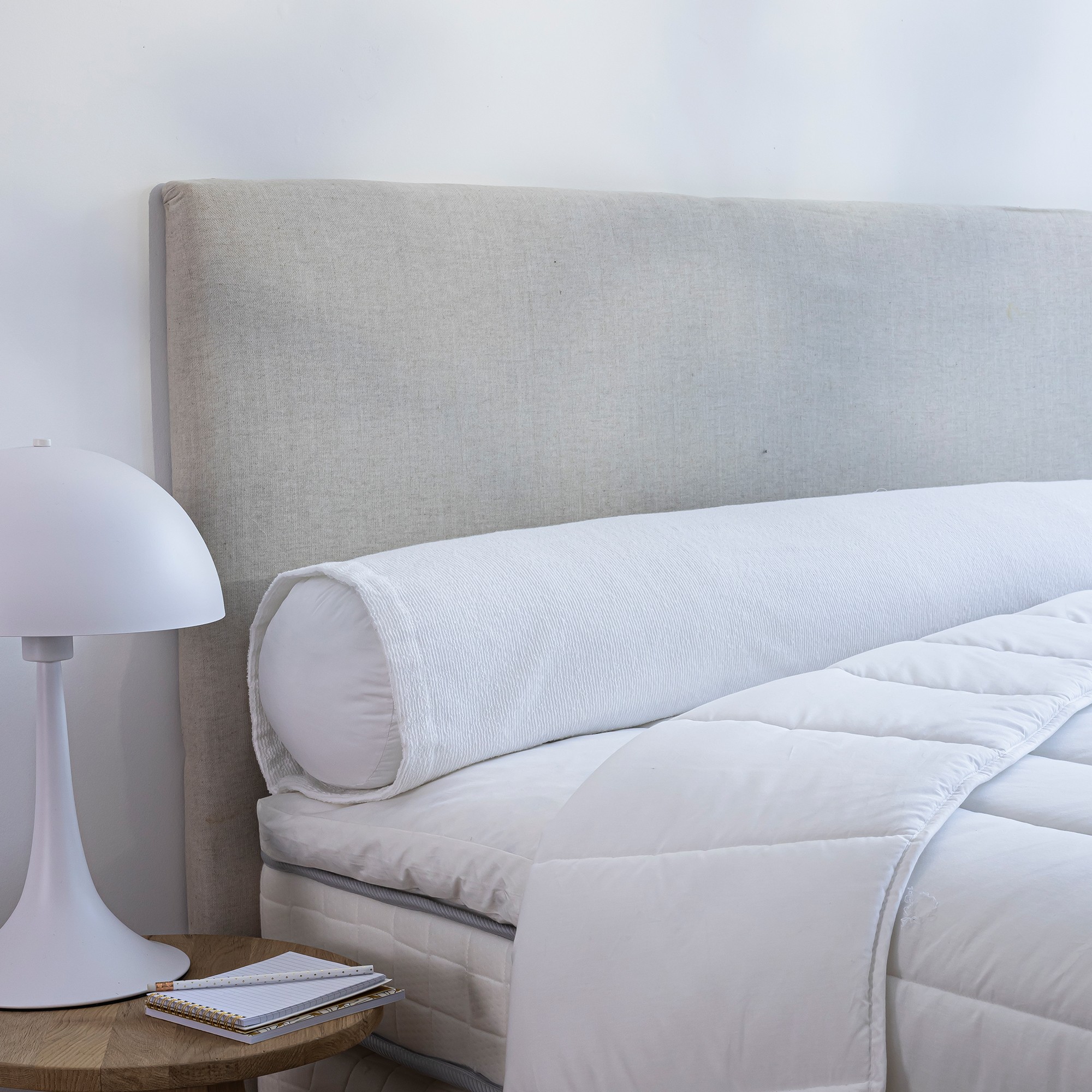 Sous Taie De Traversin Éponge Bouclette Qualité Lourde - Blancheporte