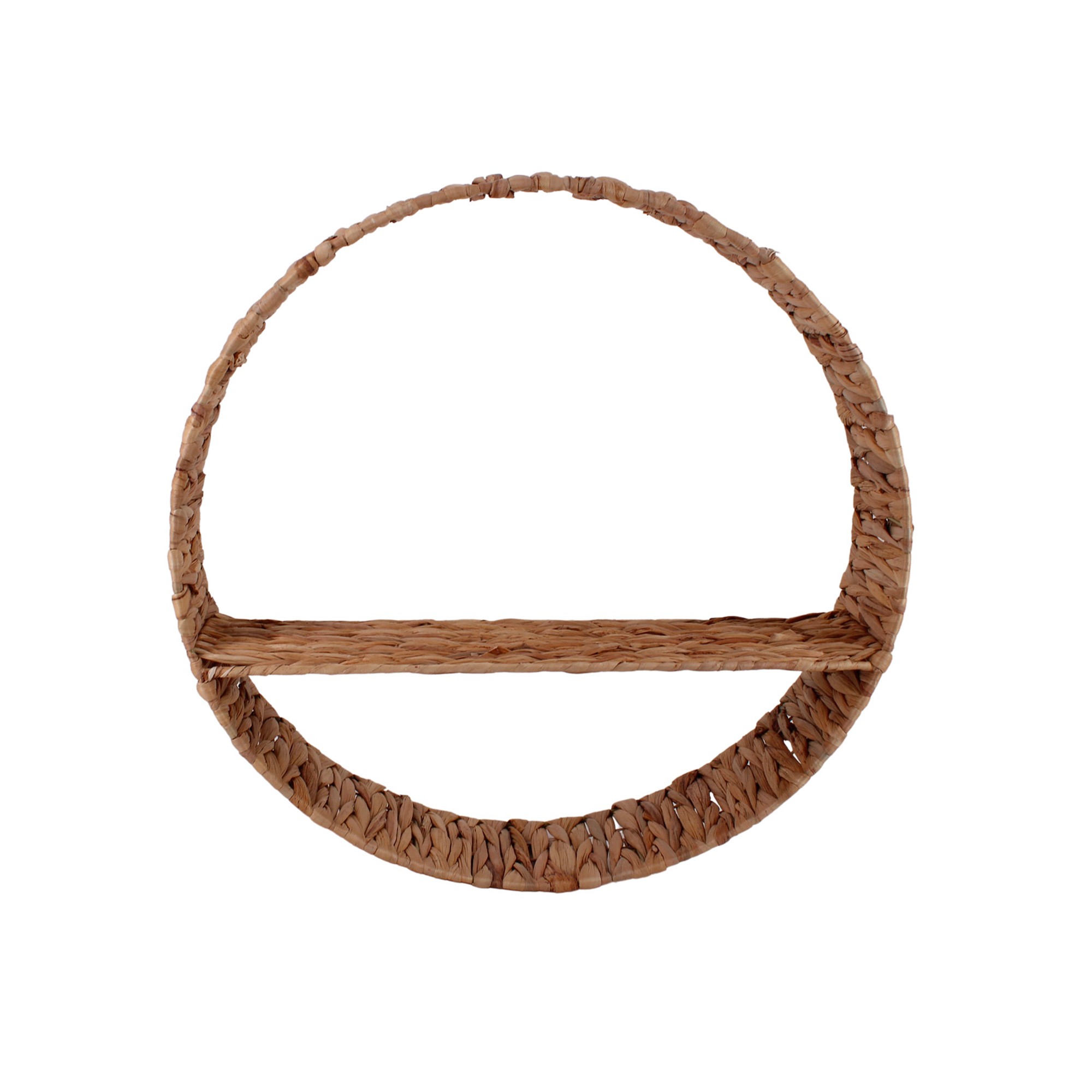 Etagère Ronde En Jacinthe D’eau - 1 Tablette - Blancheporte