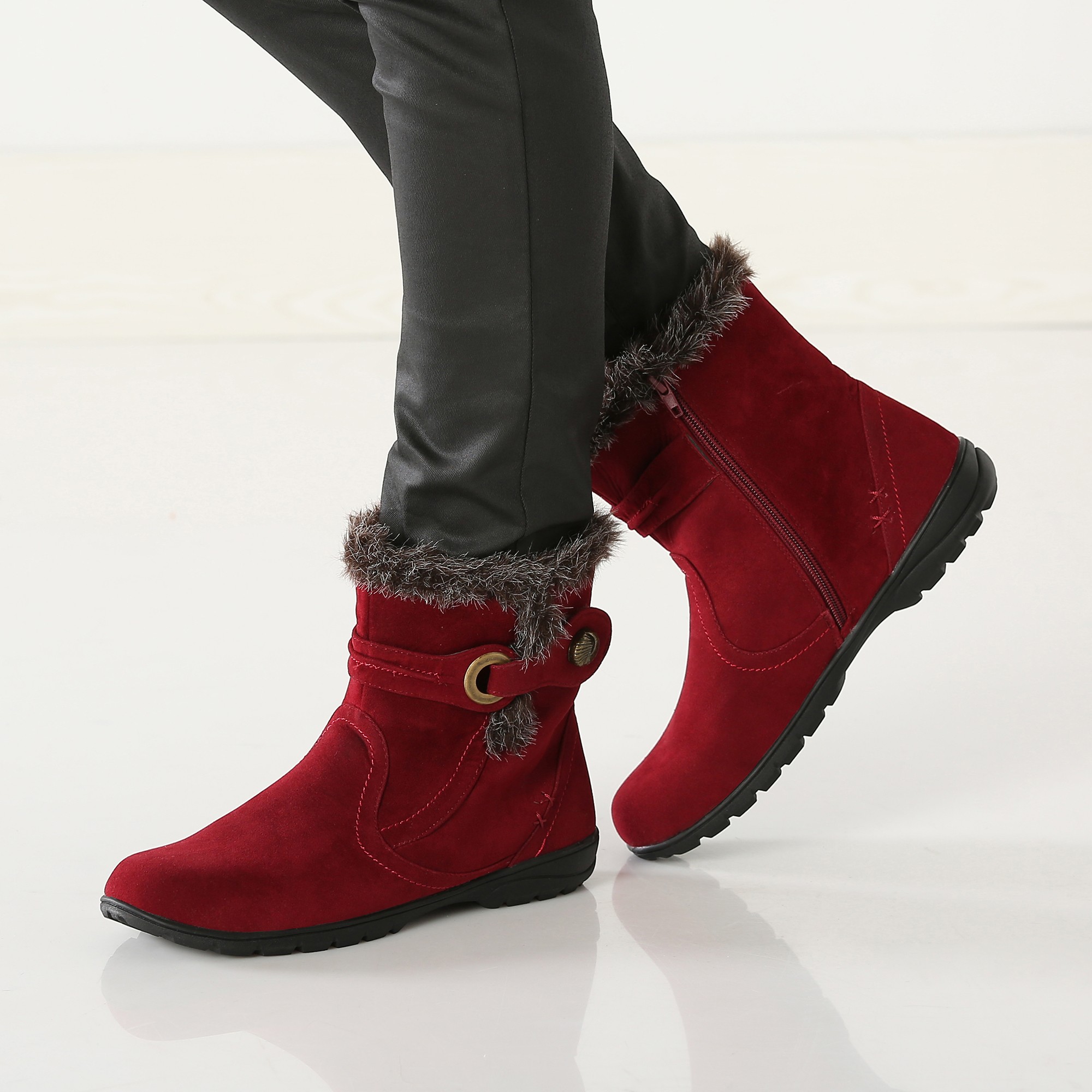 Bottines femme 2025 fourrées