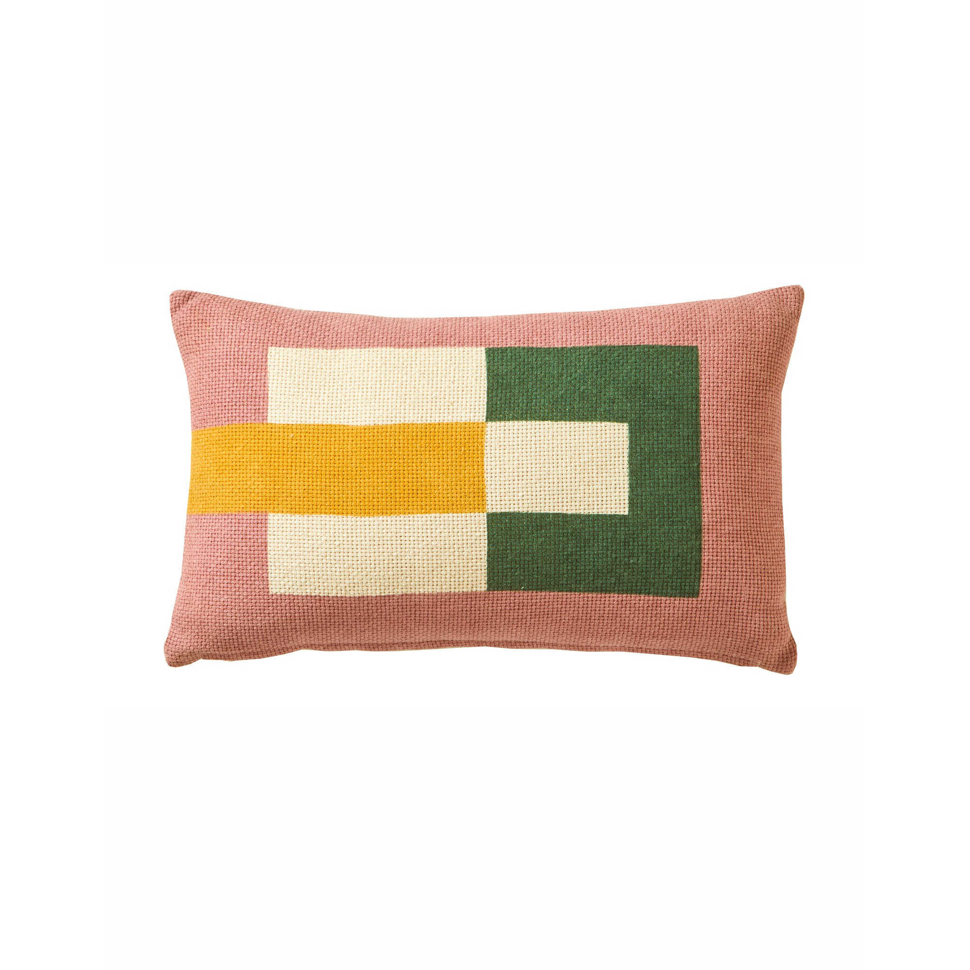 Coussin Rectangulaire Imprimé Color Block - Blancheporte