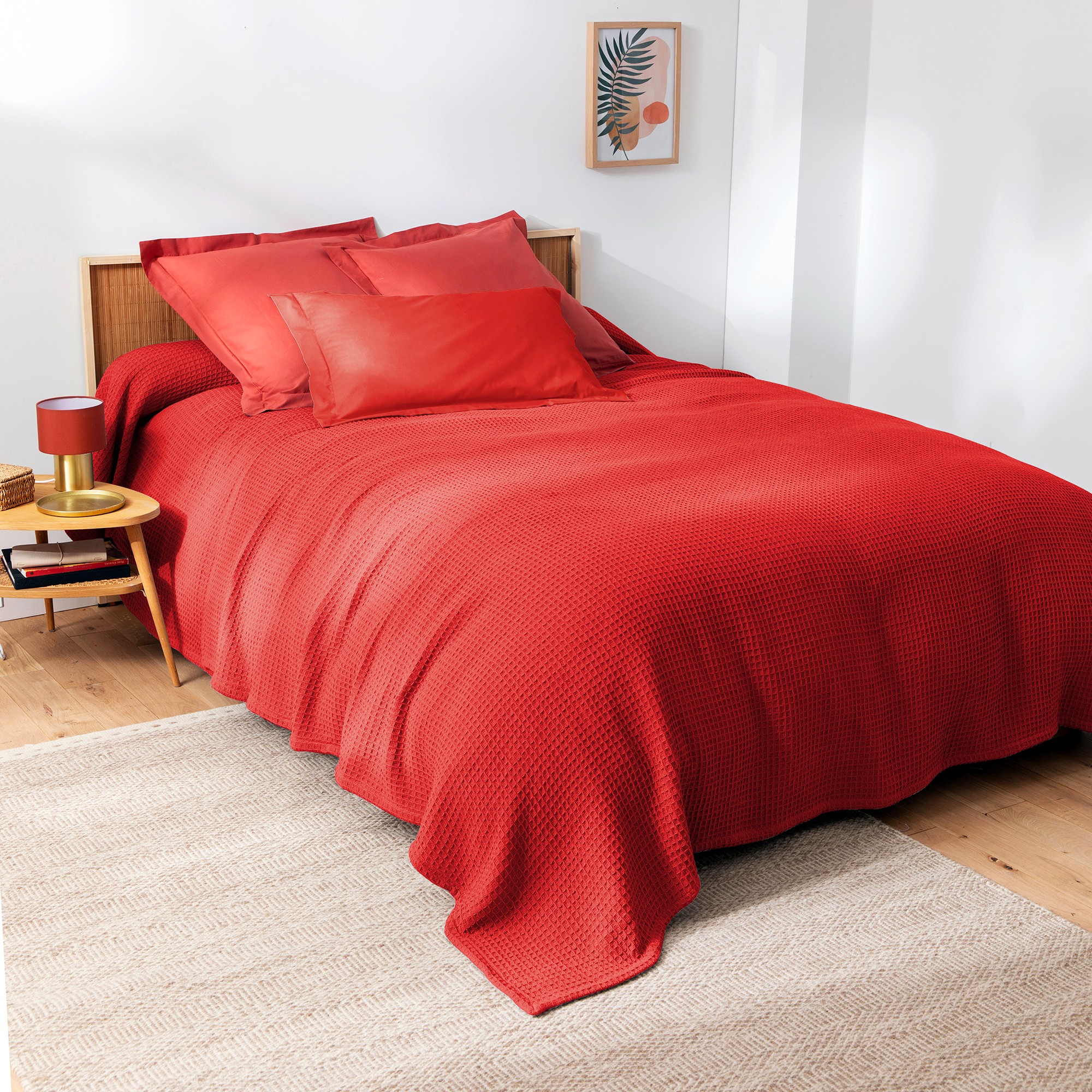 Couverture Climatisante Nid D'abeille - Blancheporte