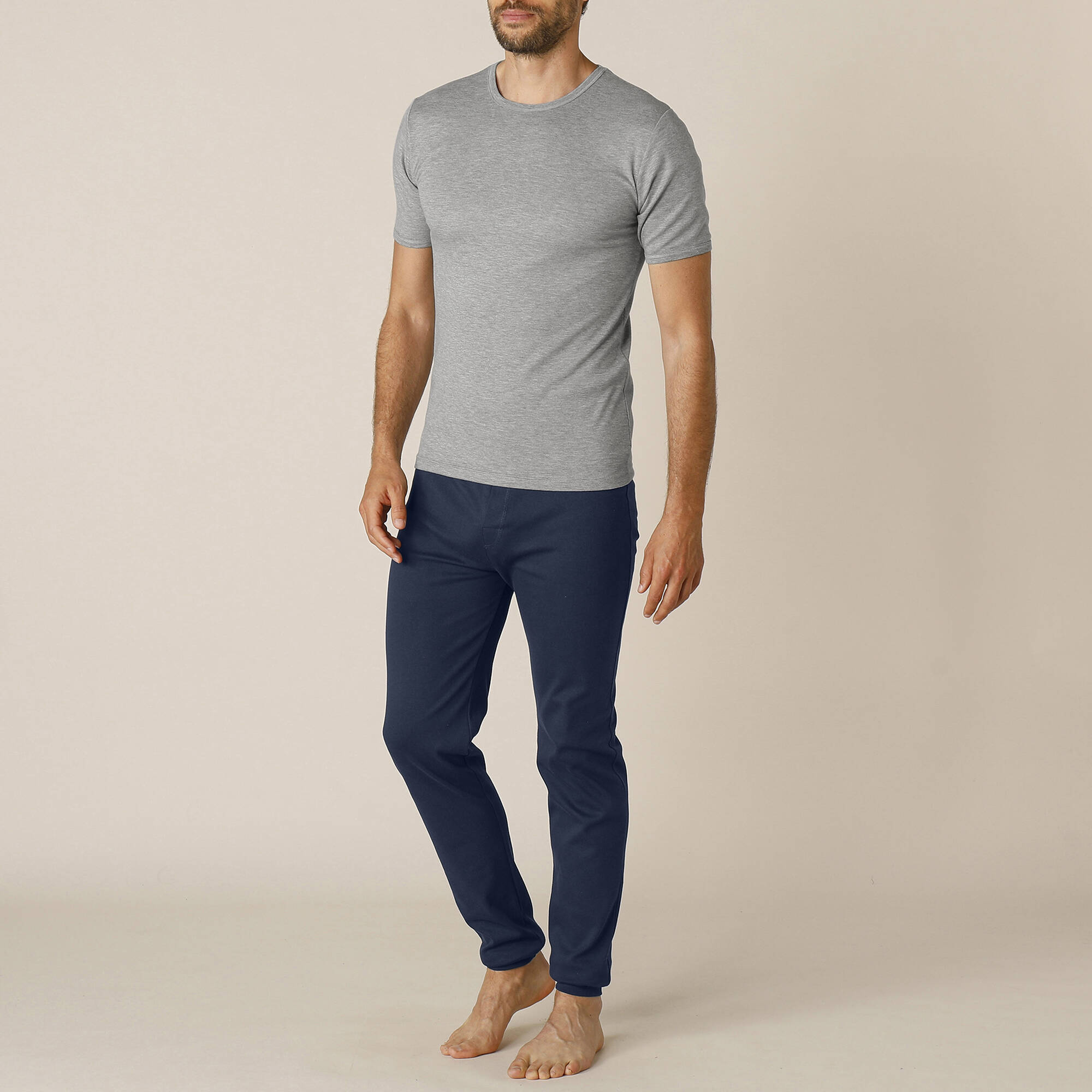 T-shirt sous-vtement homme col montant manches longues chaleur intense - lot de 2 - Blancheporte 32$