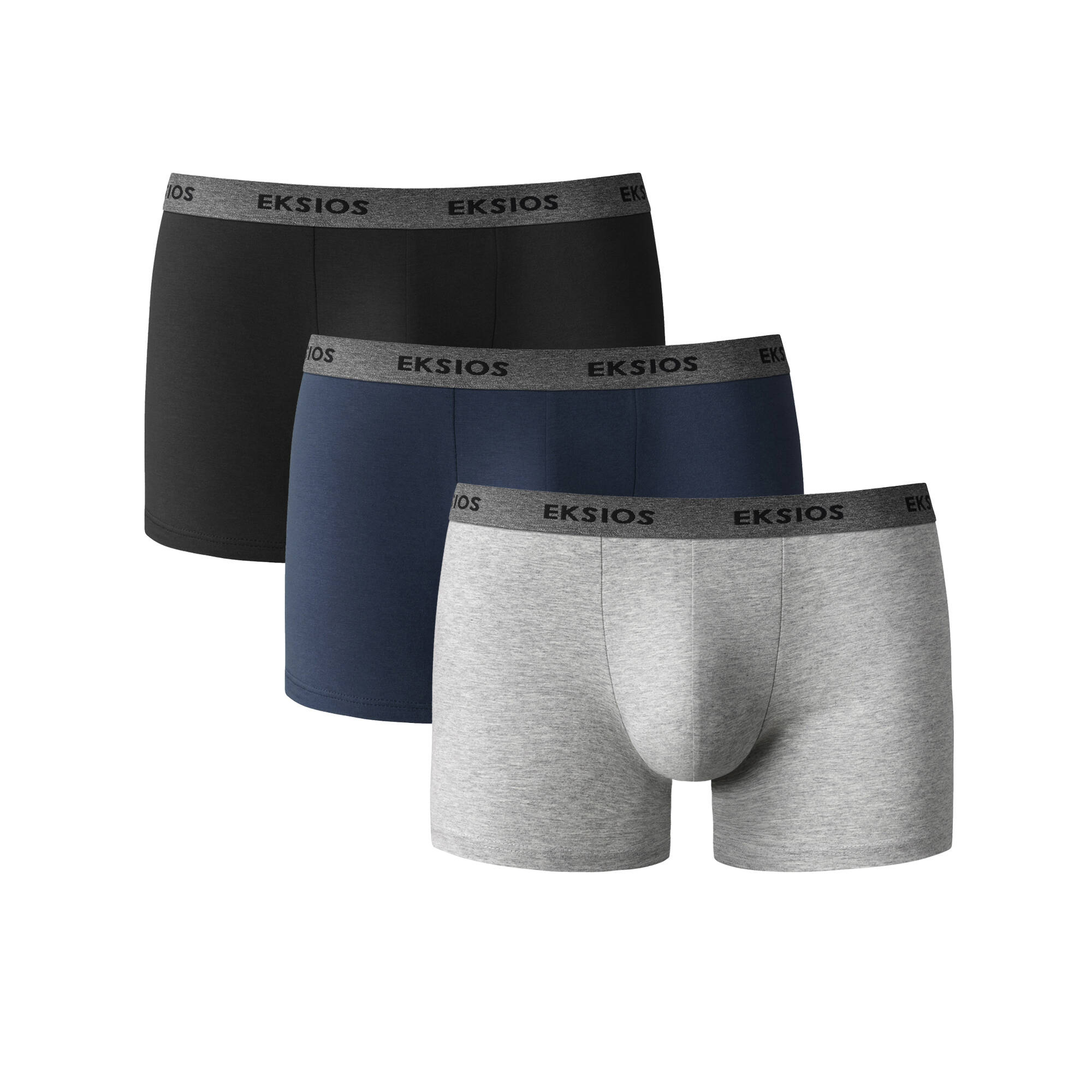 Boxer uni mi-long - lot de 3 - Blancheporte