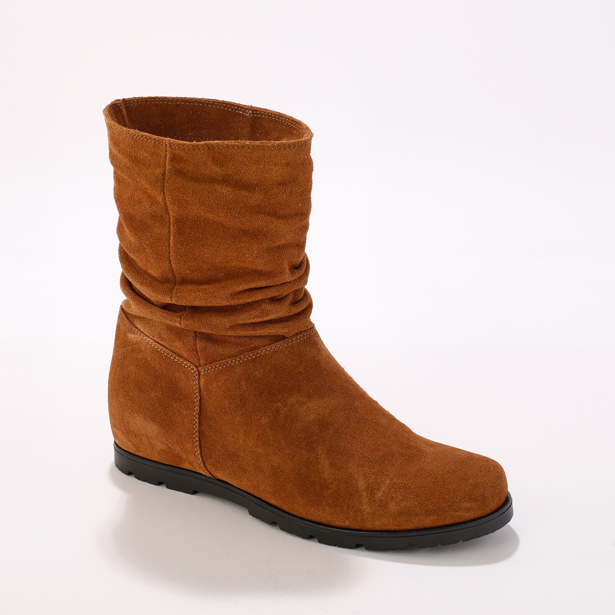 Bottes femme plissées talon hotsell