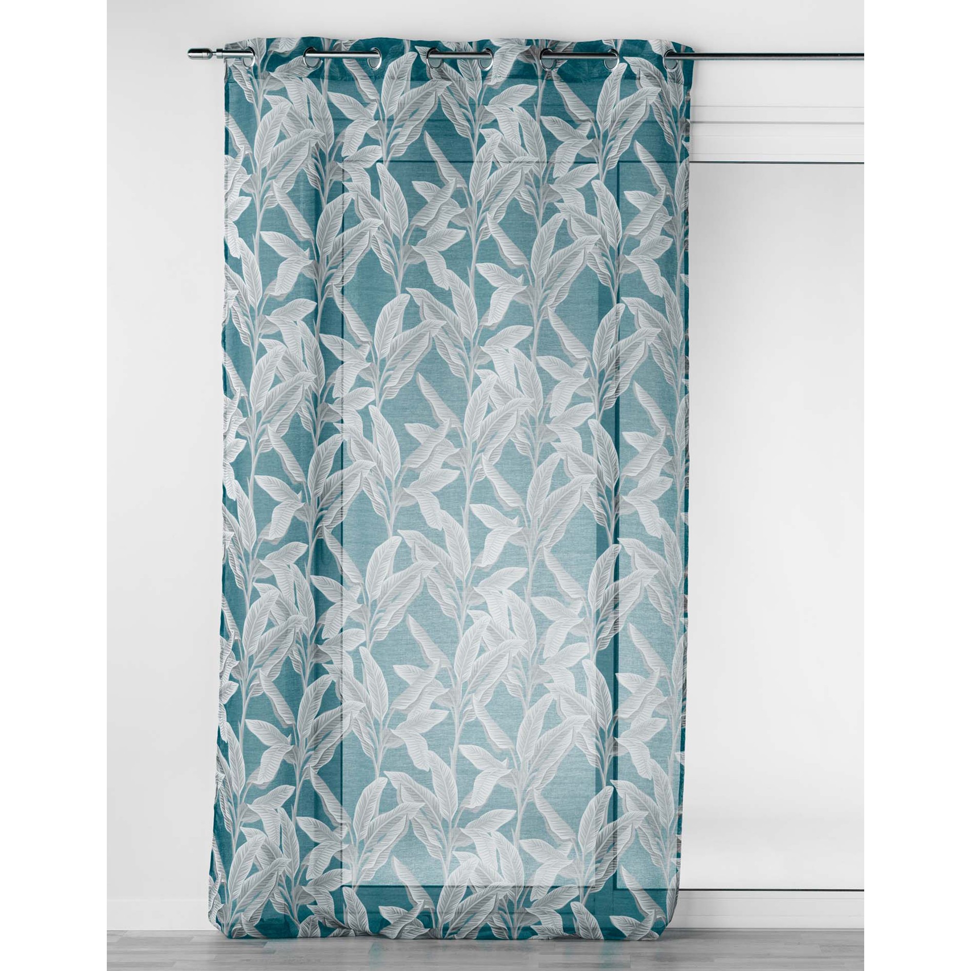 Voilage Imprimé Tropical - Blancheporte