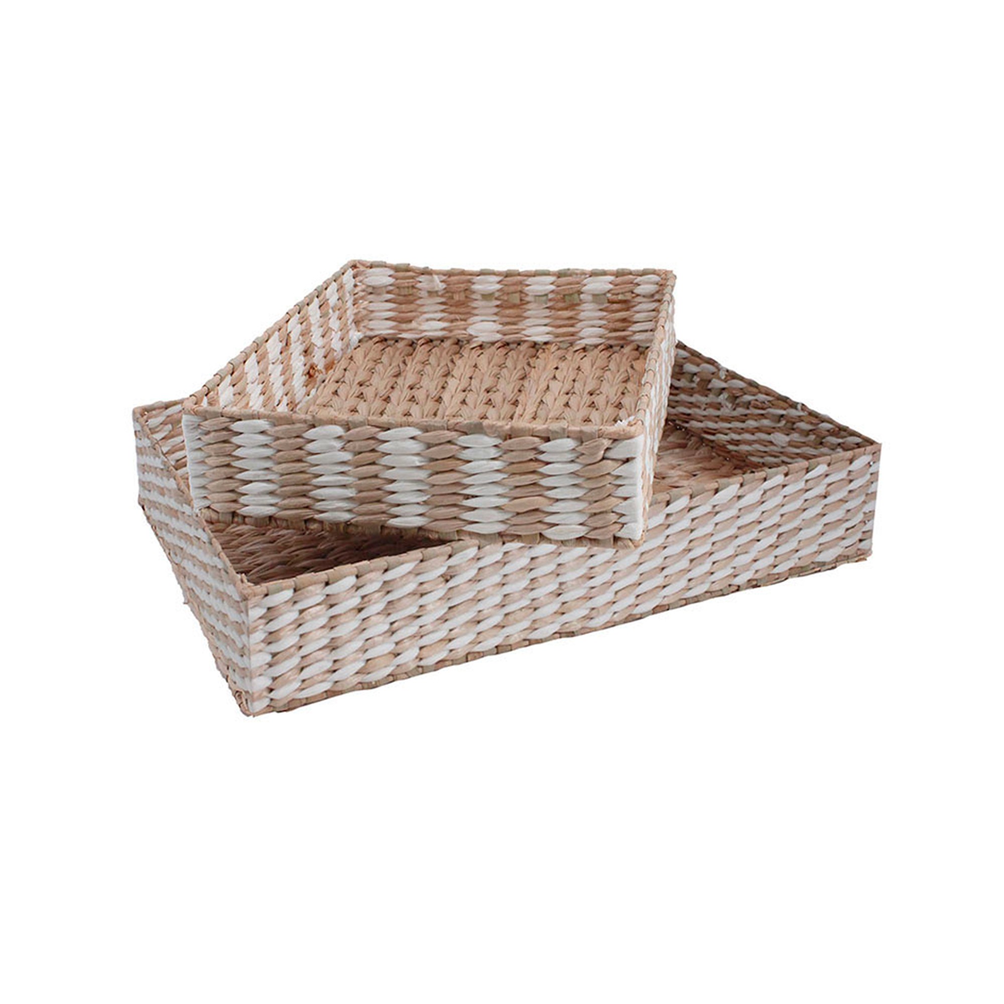 Plateaux Rectangulaires En Fibres Naturelles - Blancheporte