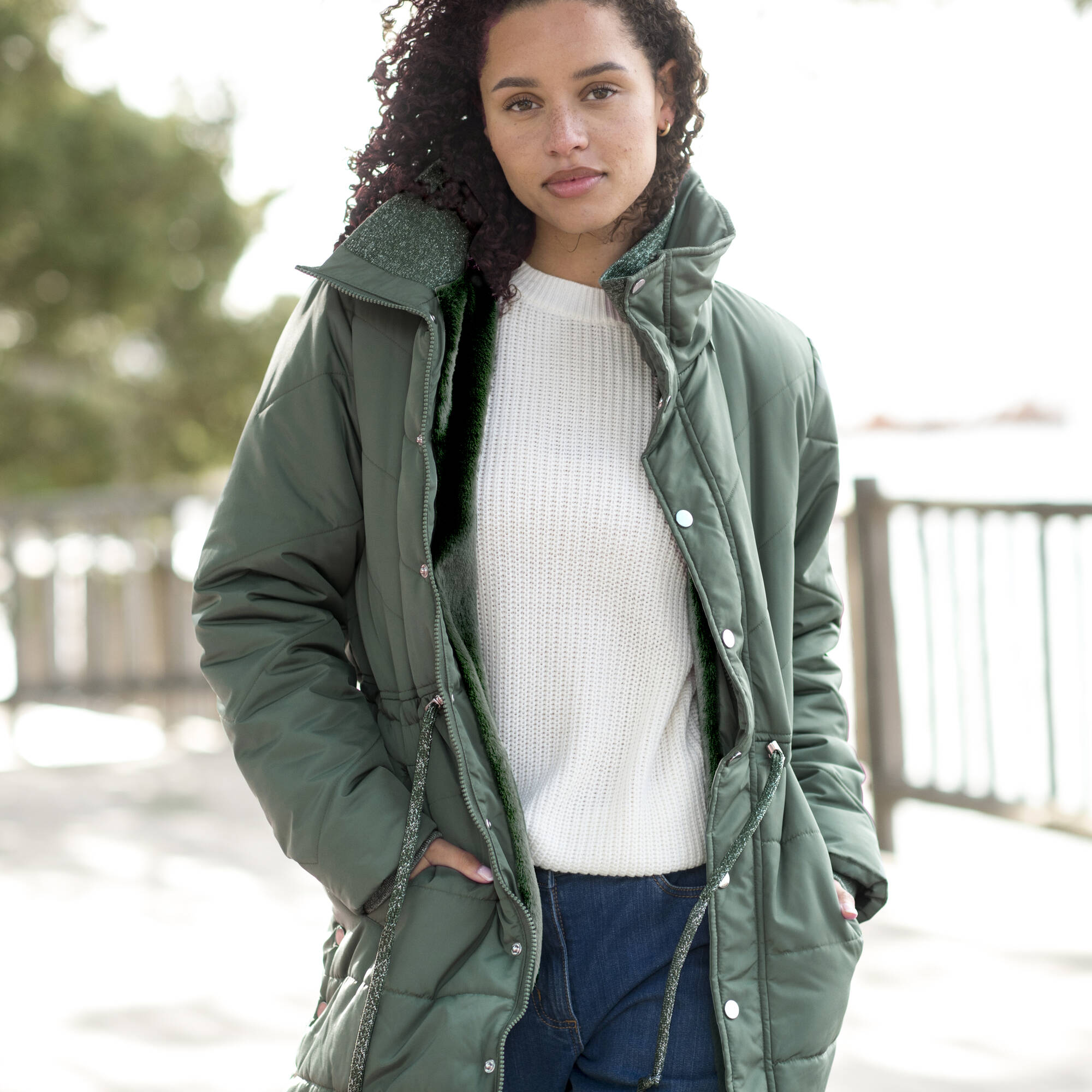 Blancheporte doudoune longue femme outlet