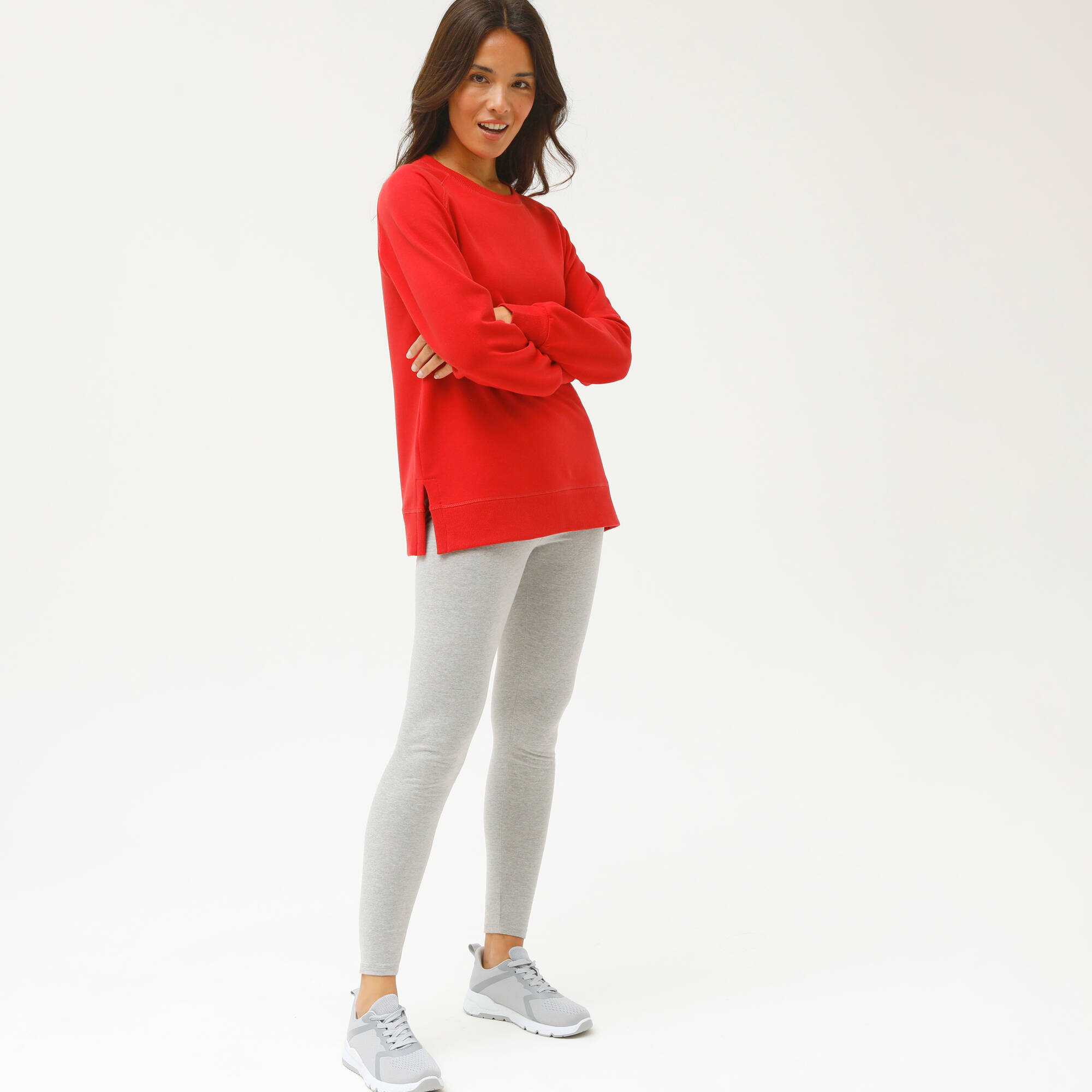 Sweat en molleton longueur tunique - Blancheporte 26$