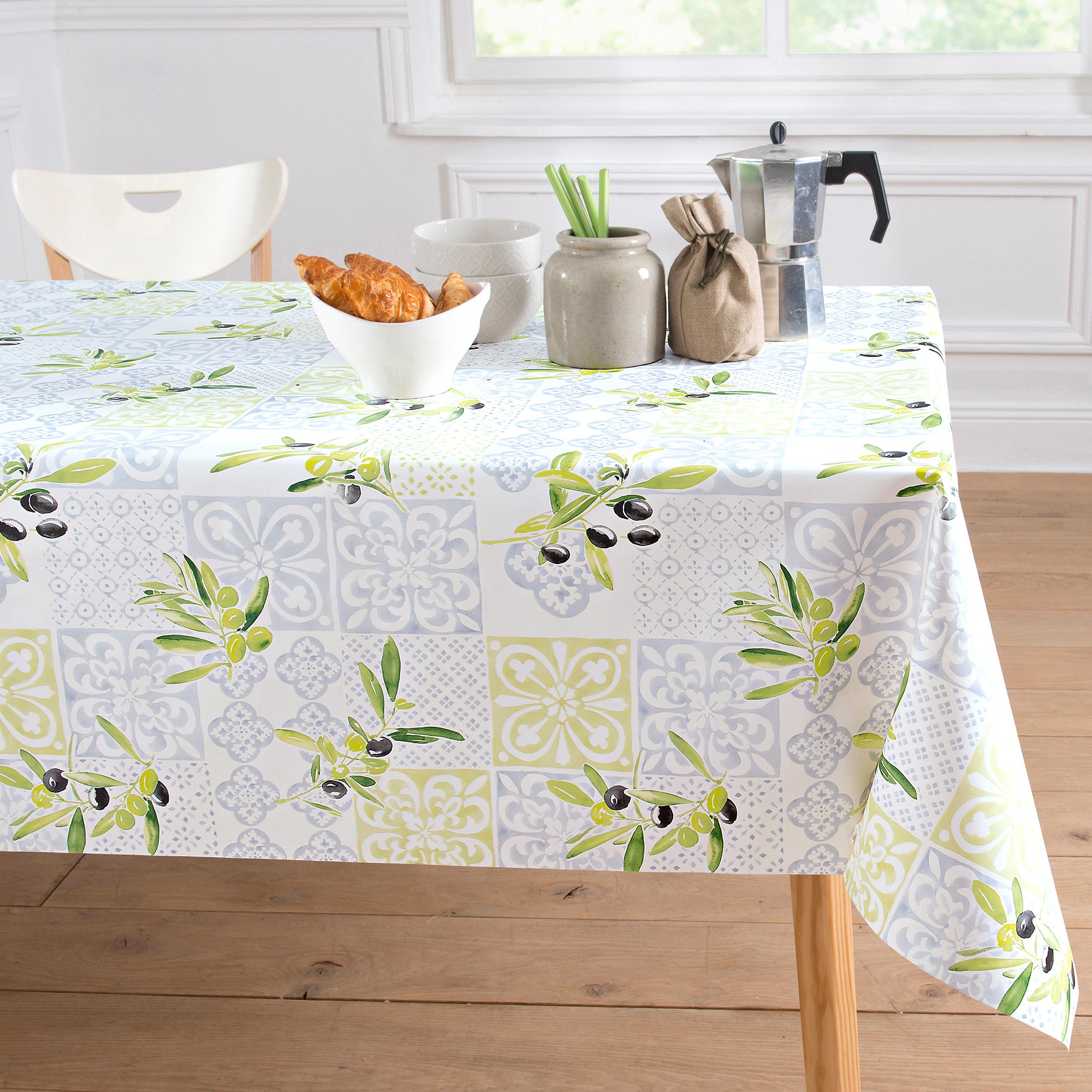 Nappe Toile Cirée Imprimée malaucène - Blancheporte