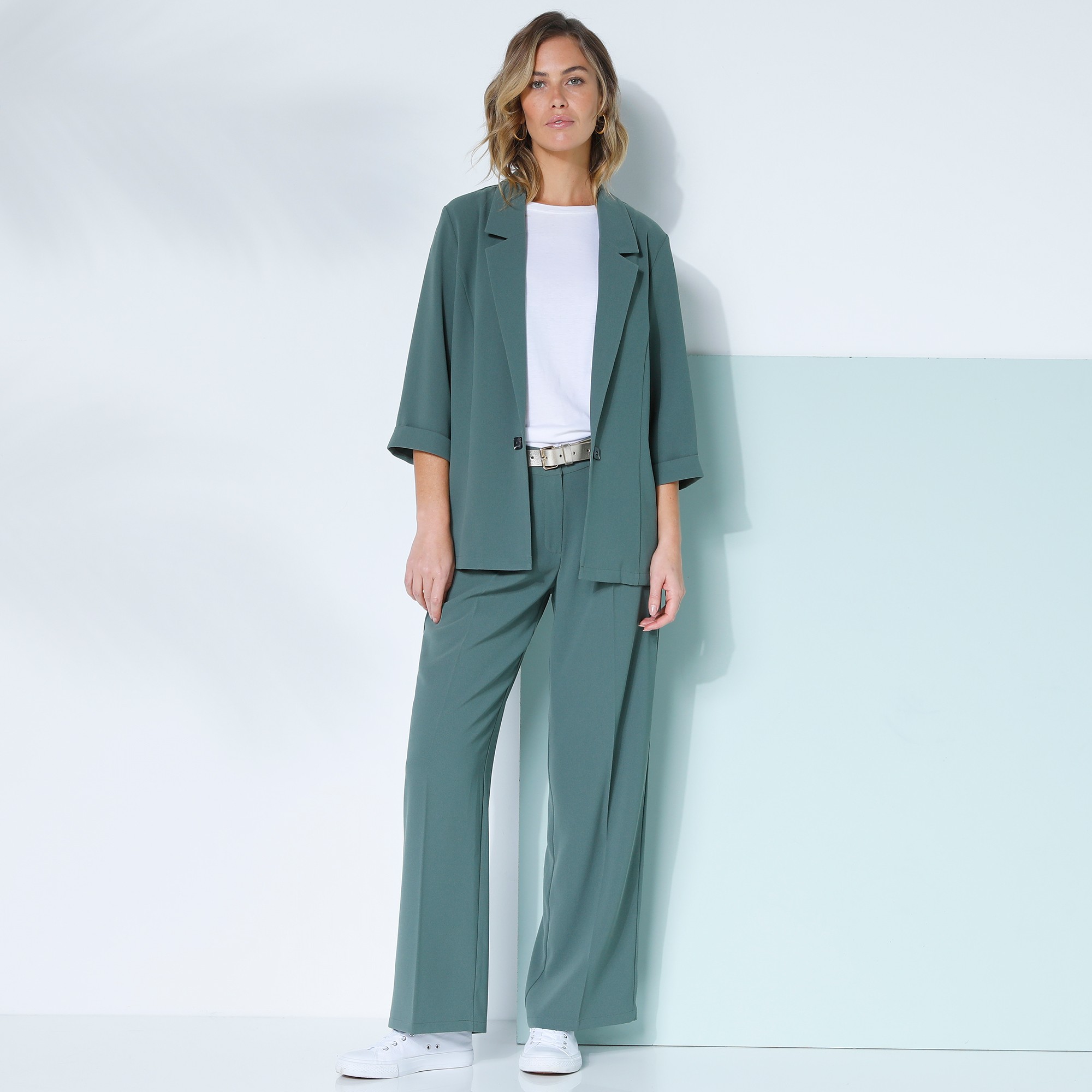 Veste en crepe fluide 2025