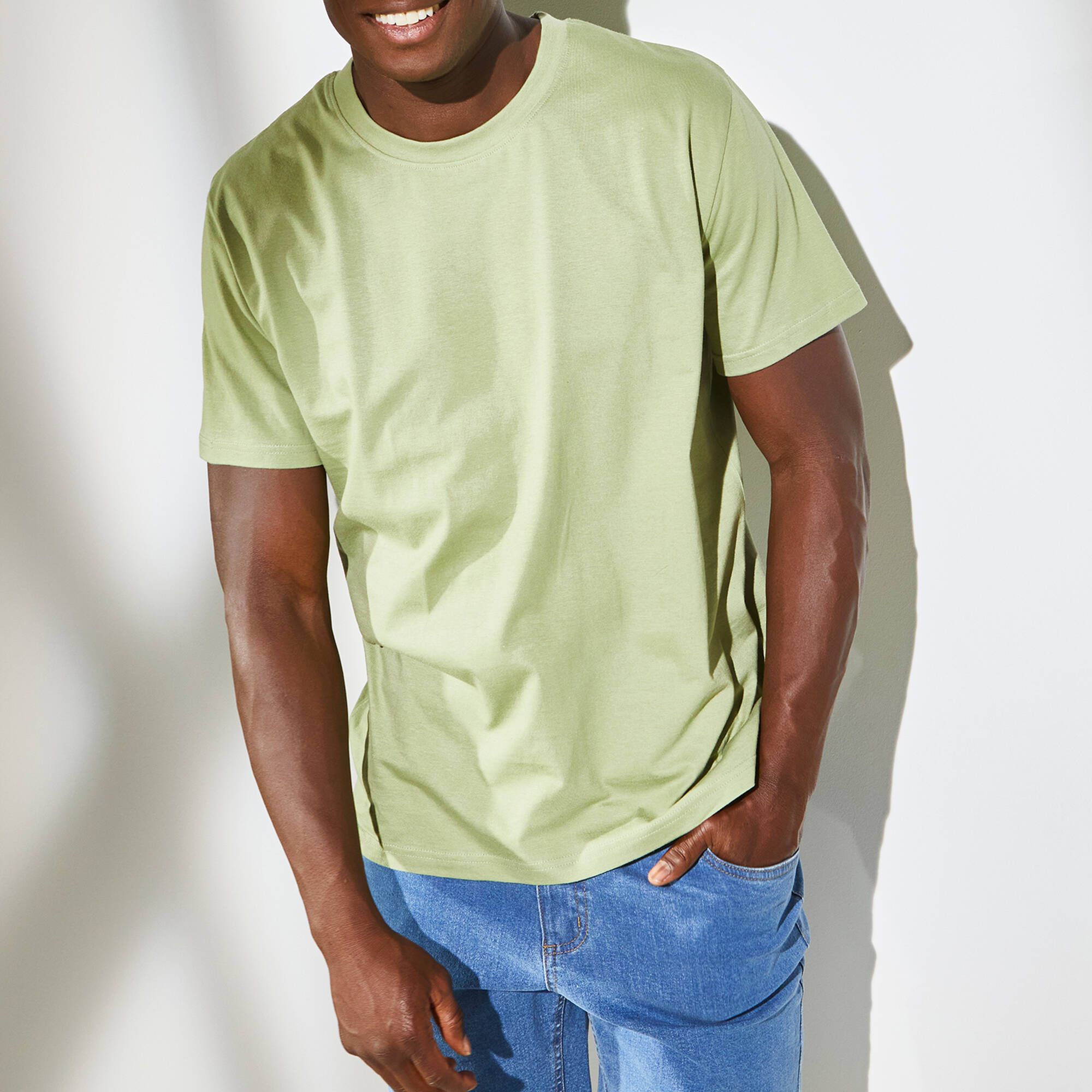 T-shirt col rond manches courtes - lot de 3 - Blancheporte 13 €