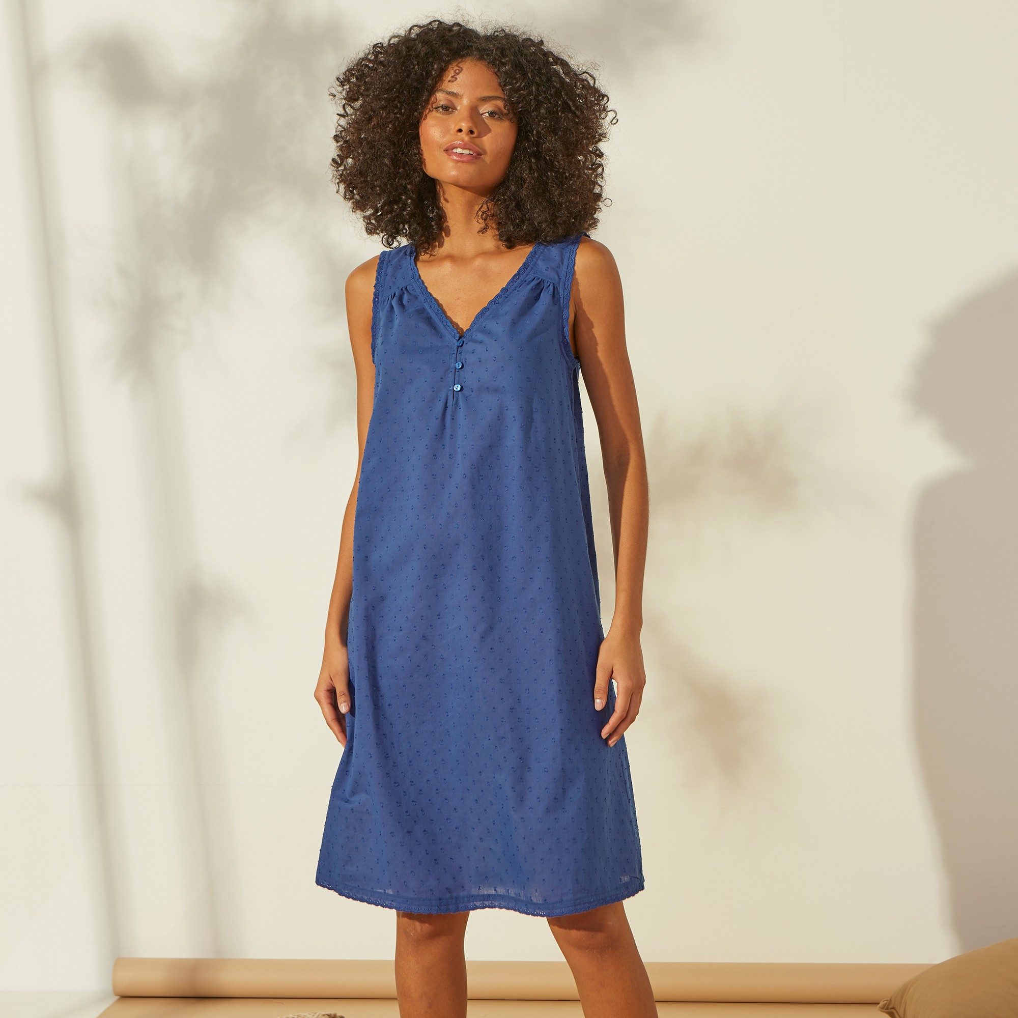 Chemise de deals nuit plumetis