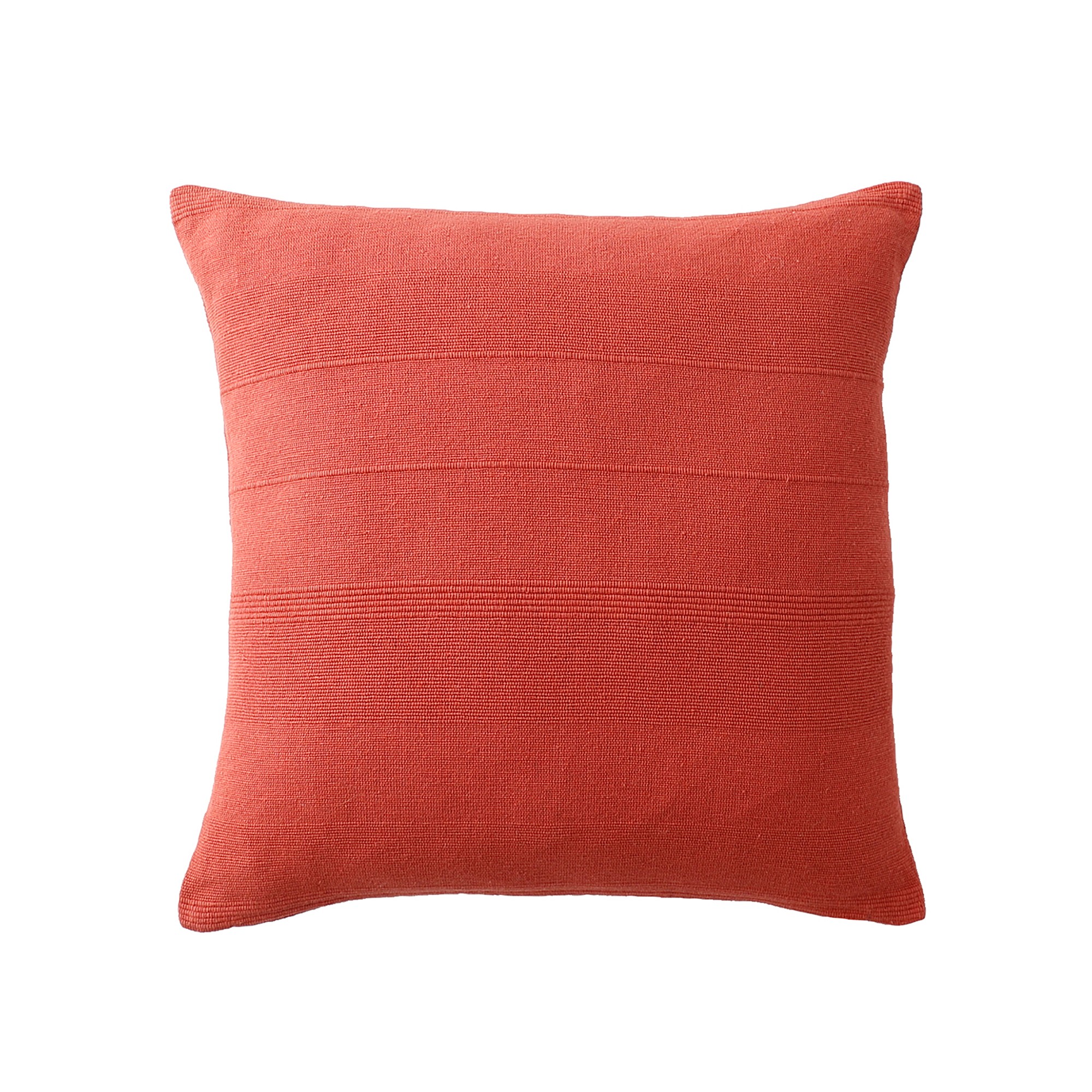Housse Coussin Unie Coton Tissage Artisanal - Blancheporte