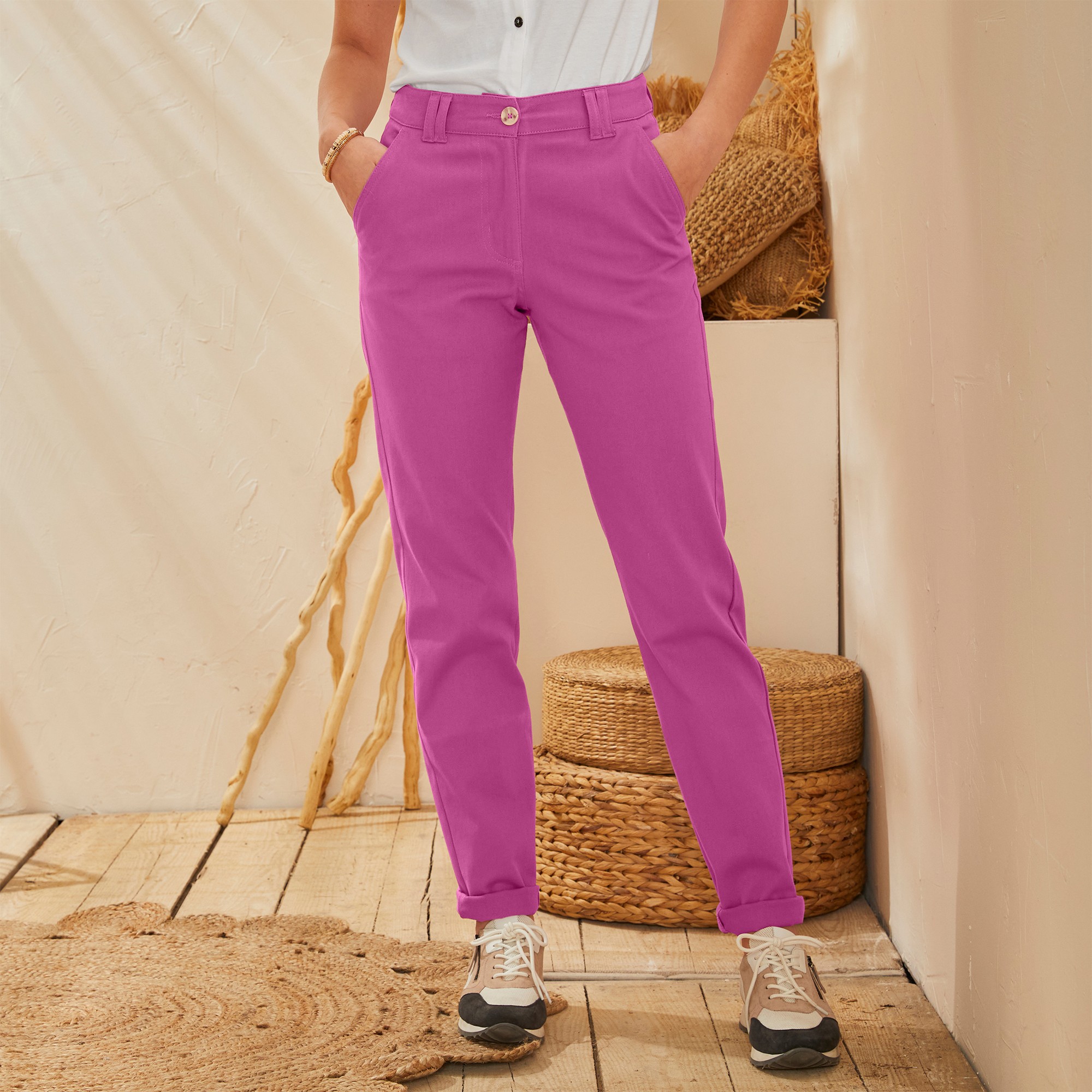 Pantalon Chino Stretch - Blancheporte