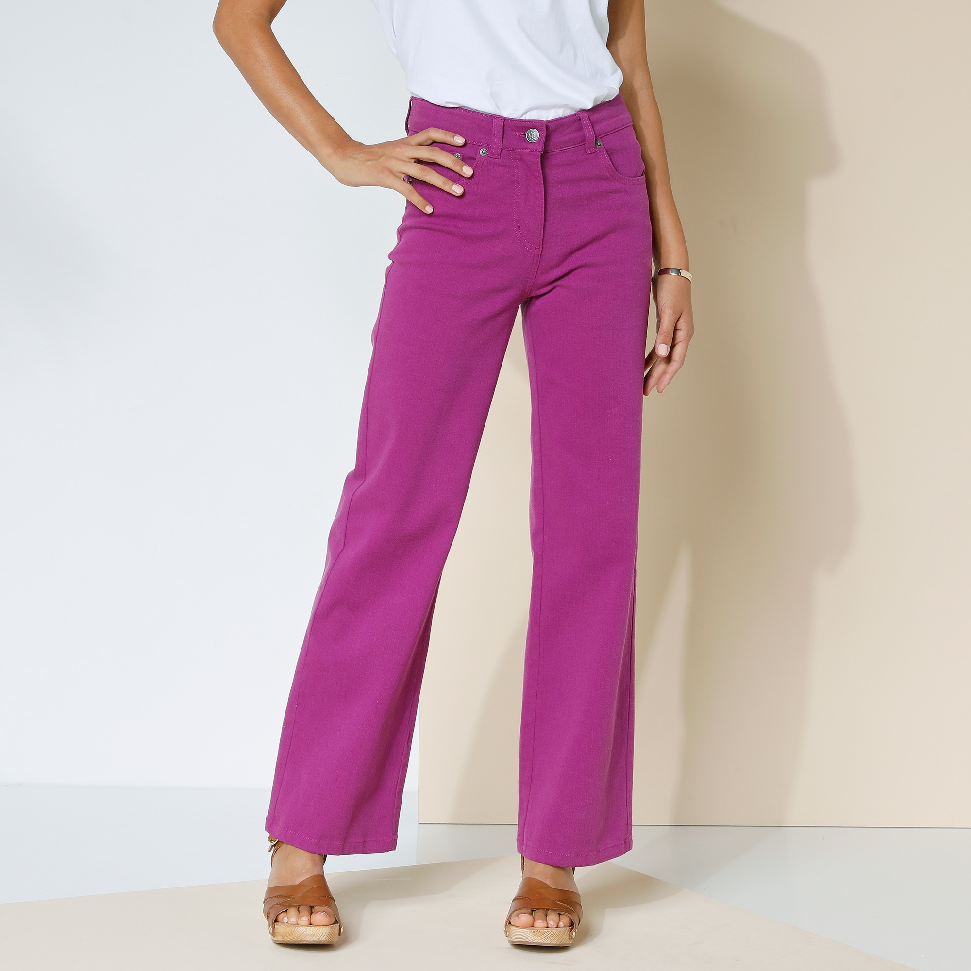 Pantalon Large Stretch - Grande Stature - Blancheporte