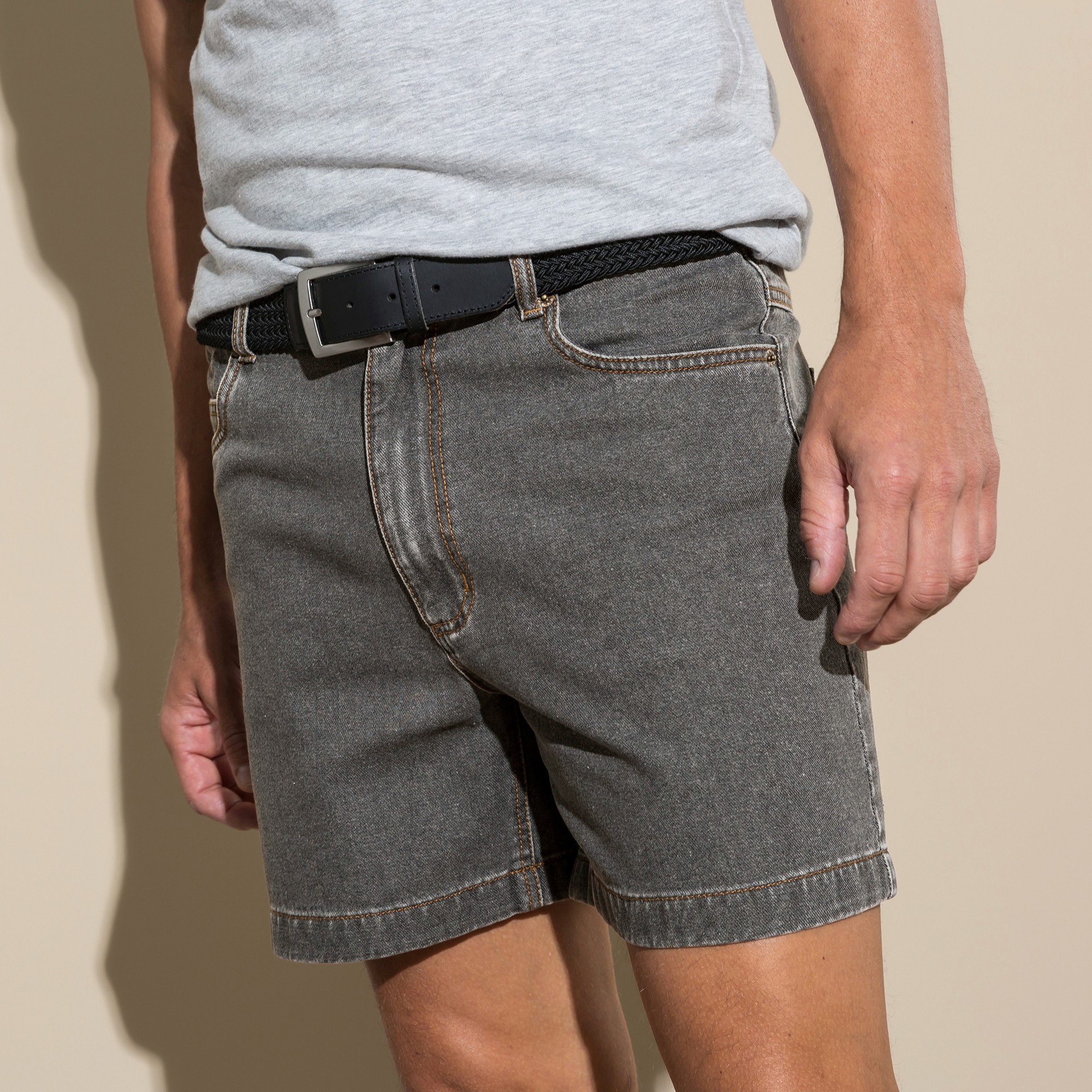 Short Jean Élastiqué Côtés - Blancheporte