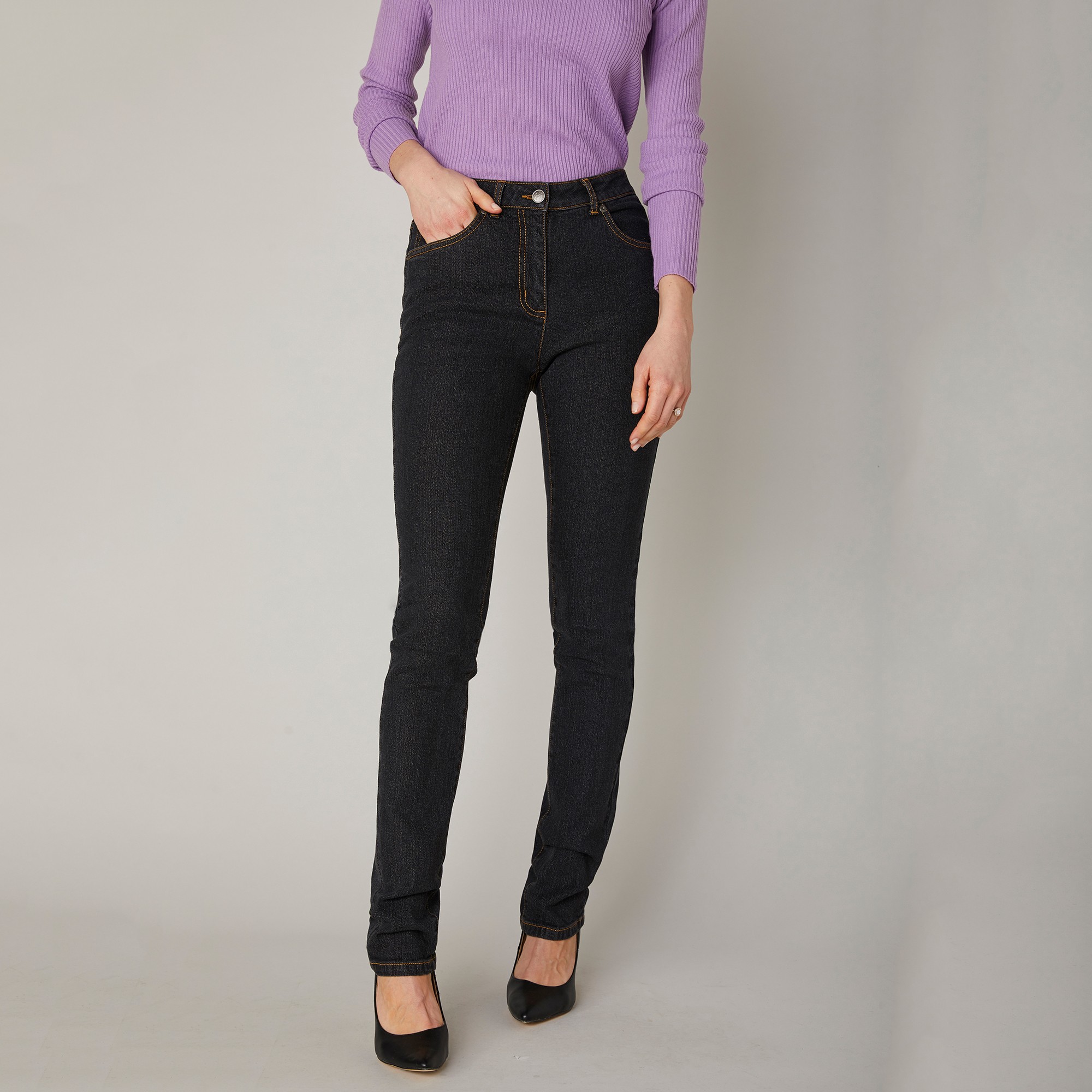 Jean Droit Stretch - Petite Stature - Blancheporte