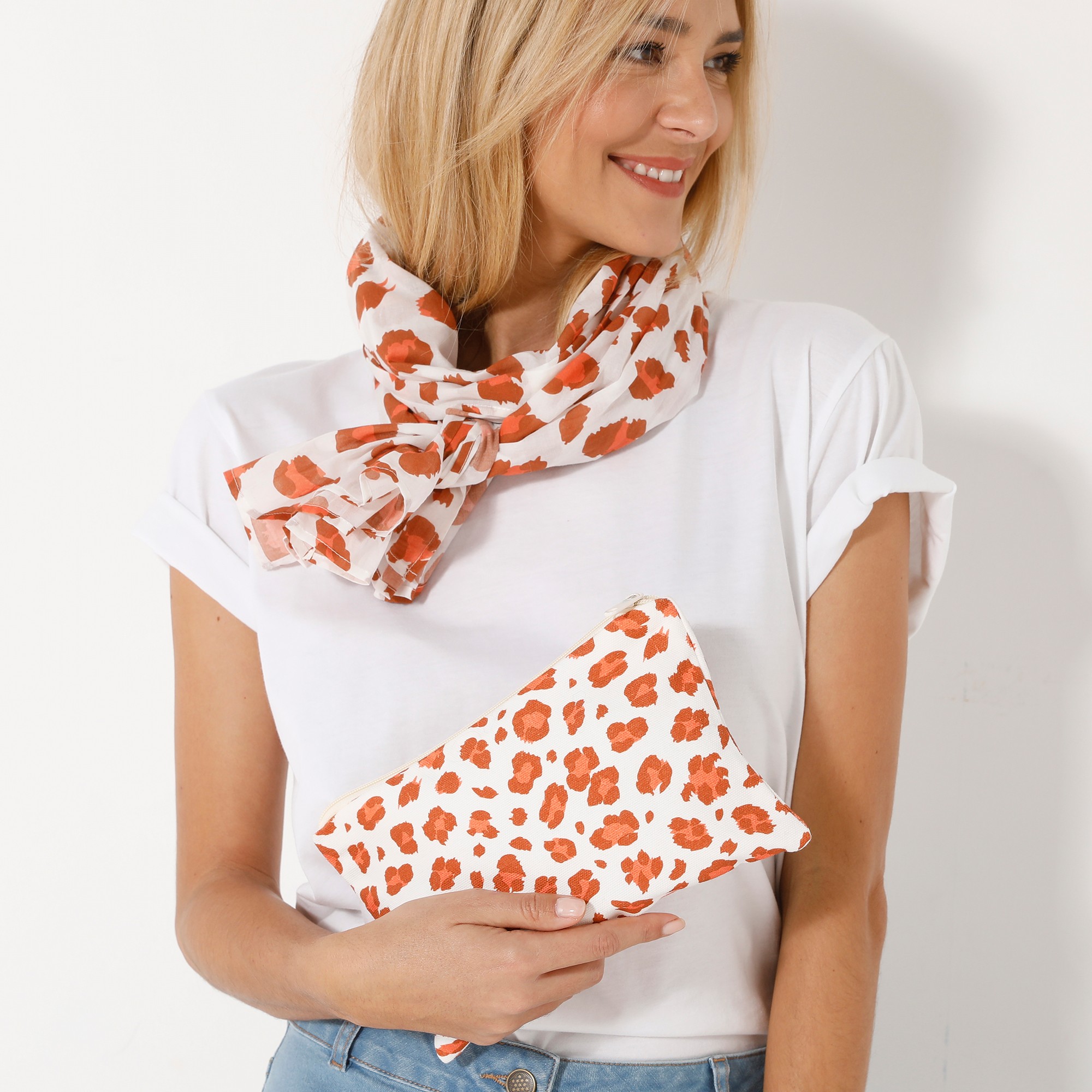 Trousse Plate En Coton Natté - Blancheporte