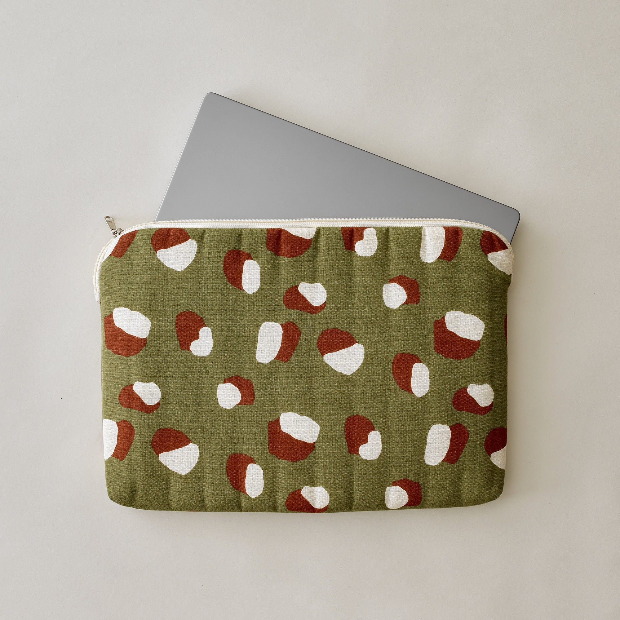 Housse Zippée Matelassée Pour Ordinateur Portable, Imprimé Savana - Blancheporte