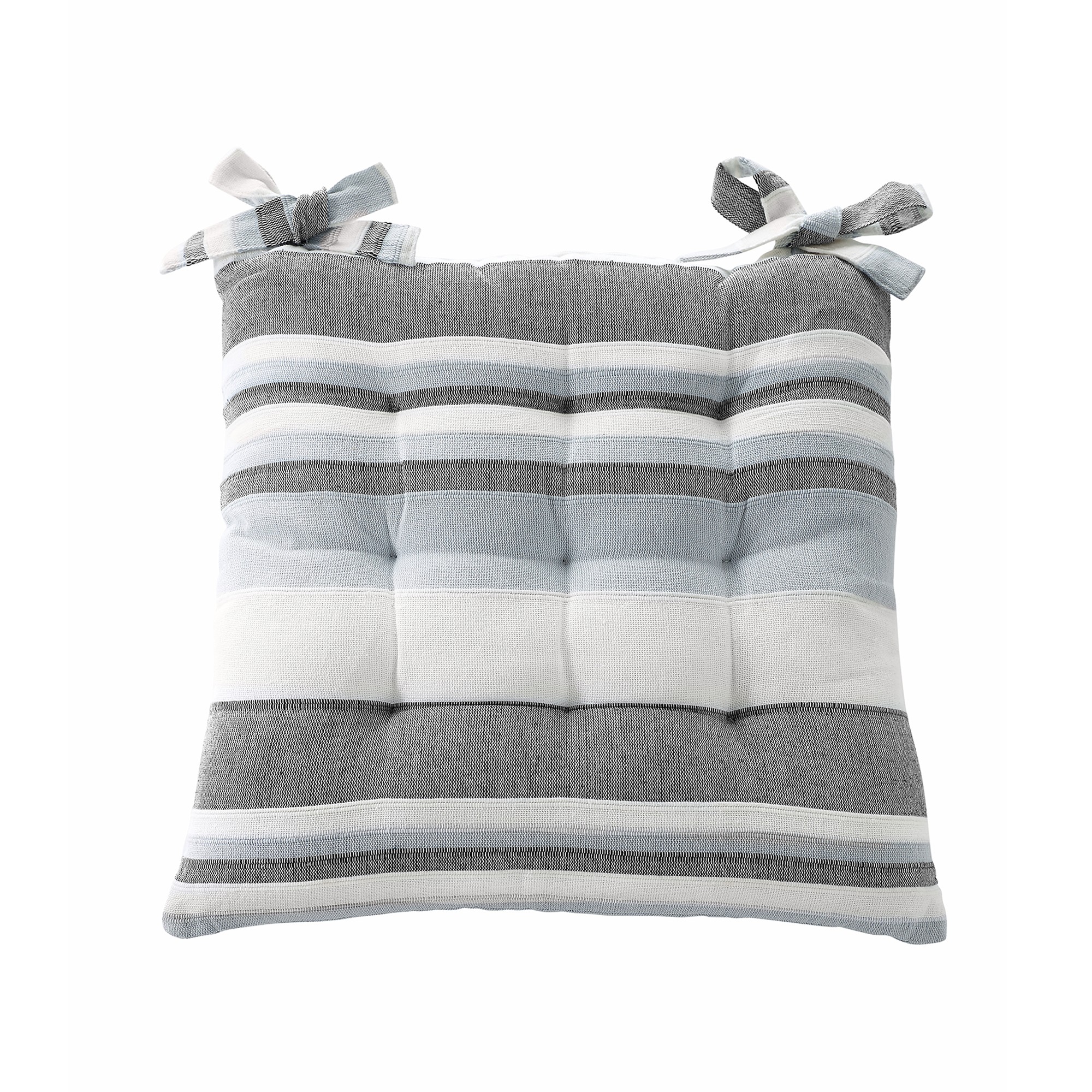 Galette De Chaise Carrée Rayée - Blancheporte