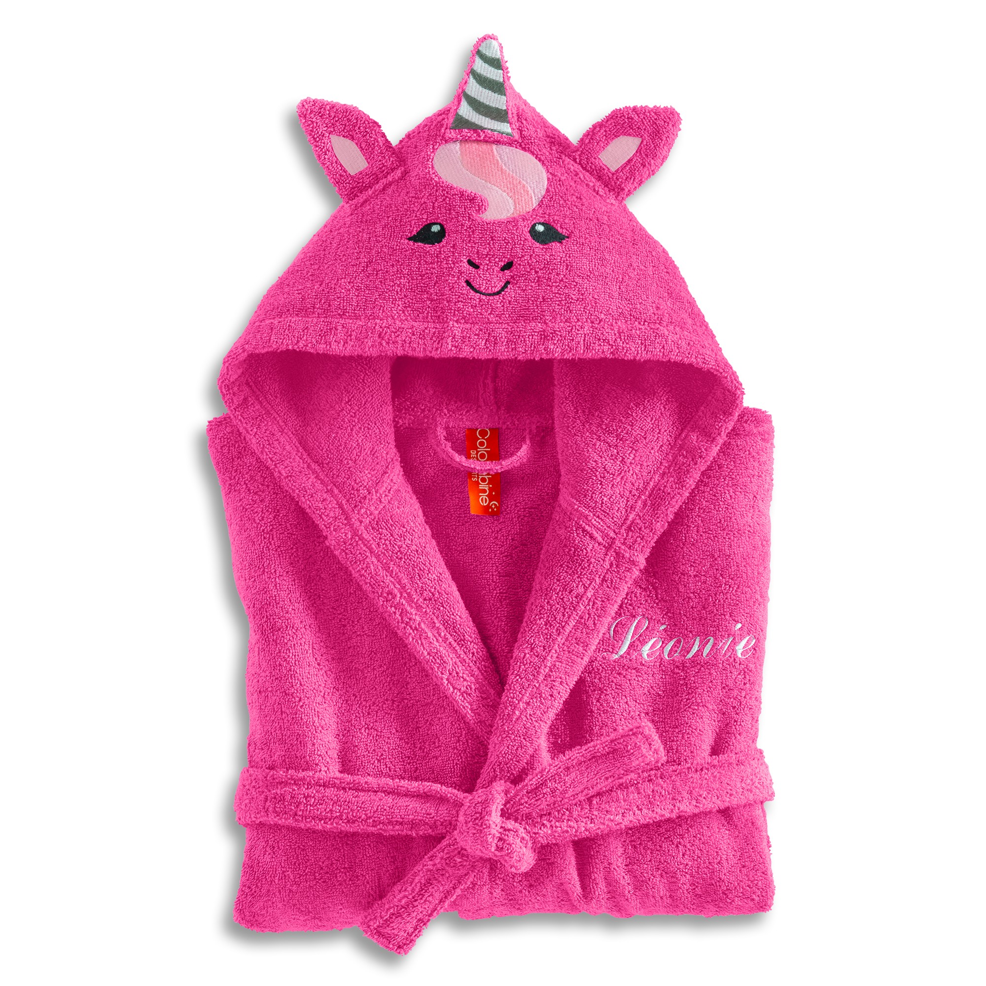 Peignoir de sales bain fille licorne