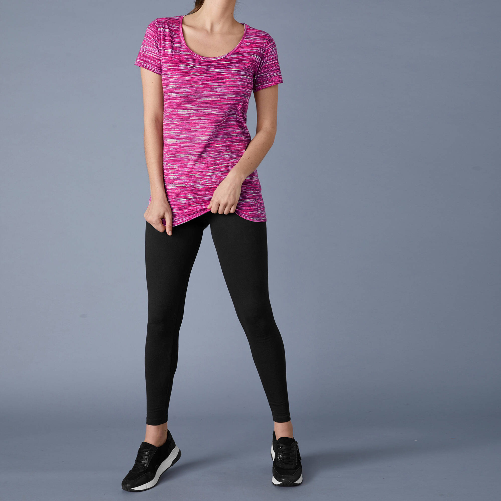 Legging uni maille taille lastique - Blancheporte 14 €