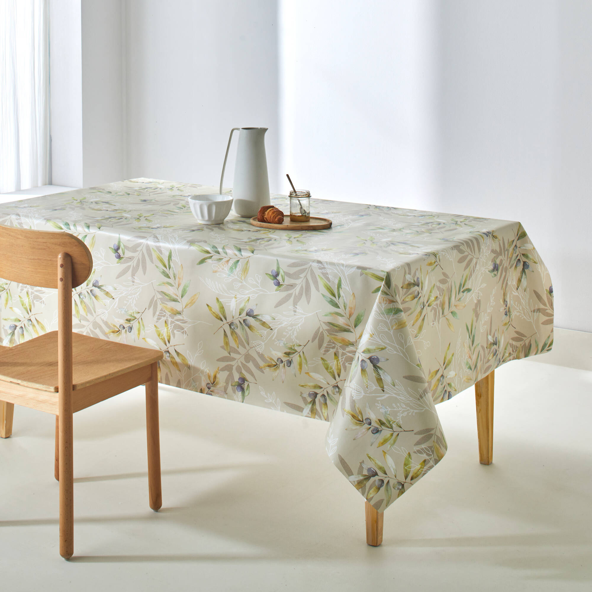 Blancheporte Nappe toile cirée motif méditerranéen