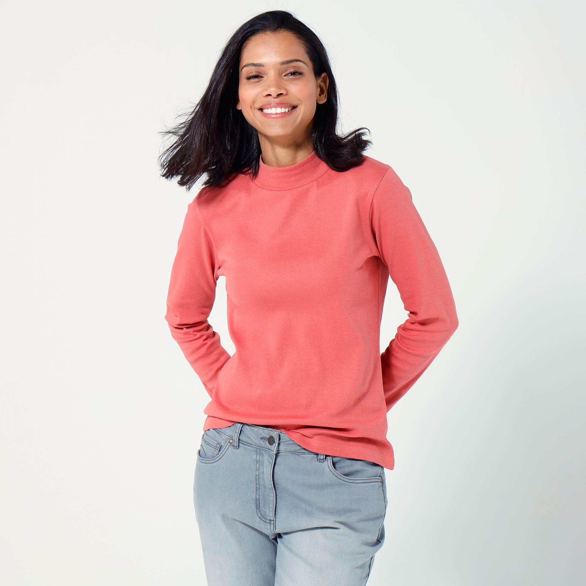 Shirt manches longues deals femme blancheporte