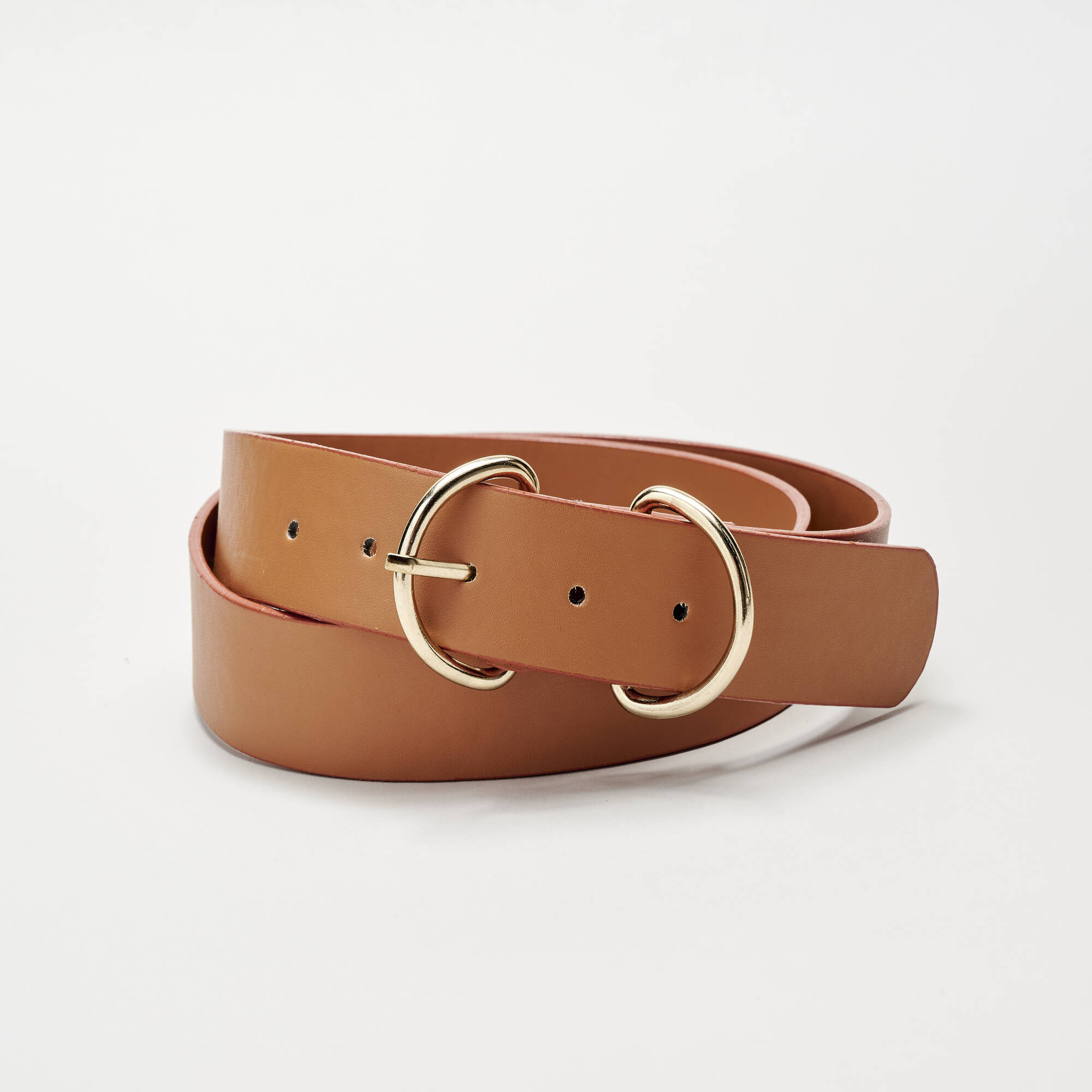Ceinture fine double boucle