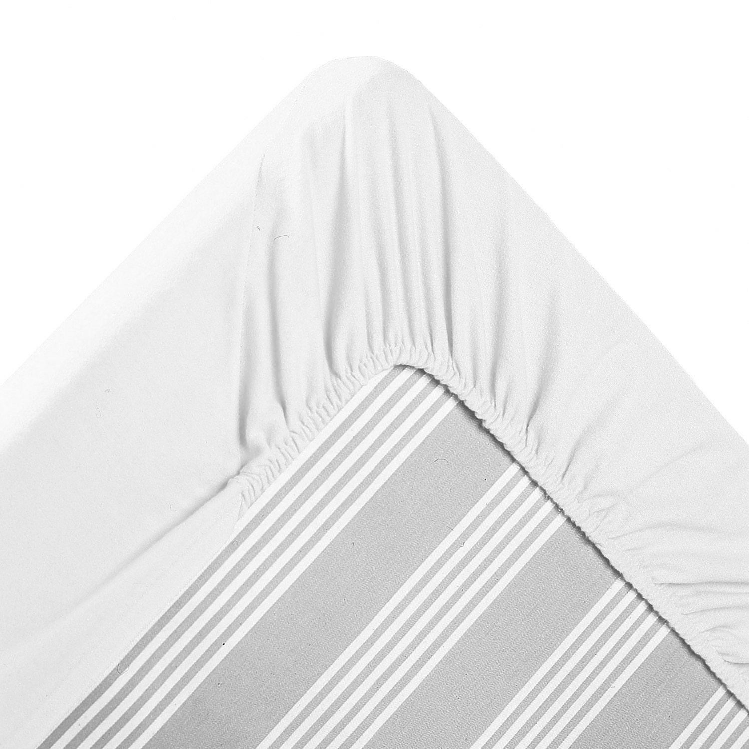 Drap-housse Irrétrécissable Uni 40 Cm - Coton - Blancheporte
