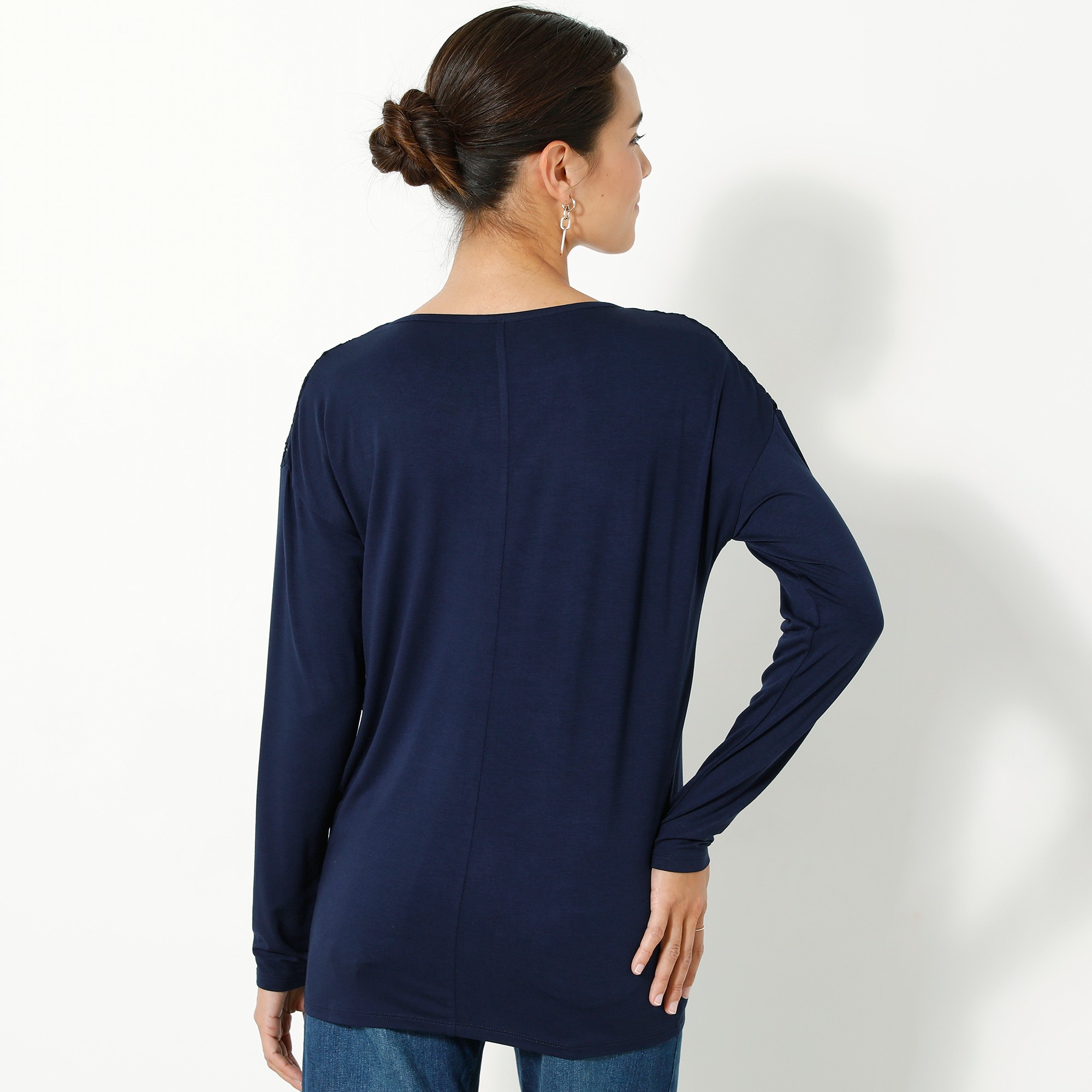 Tee shirt manches longues femme blancheporte sales