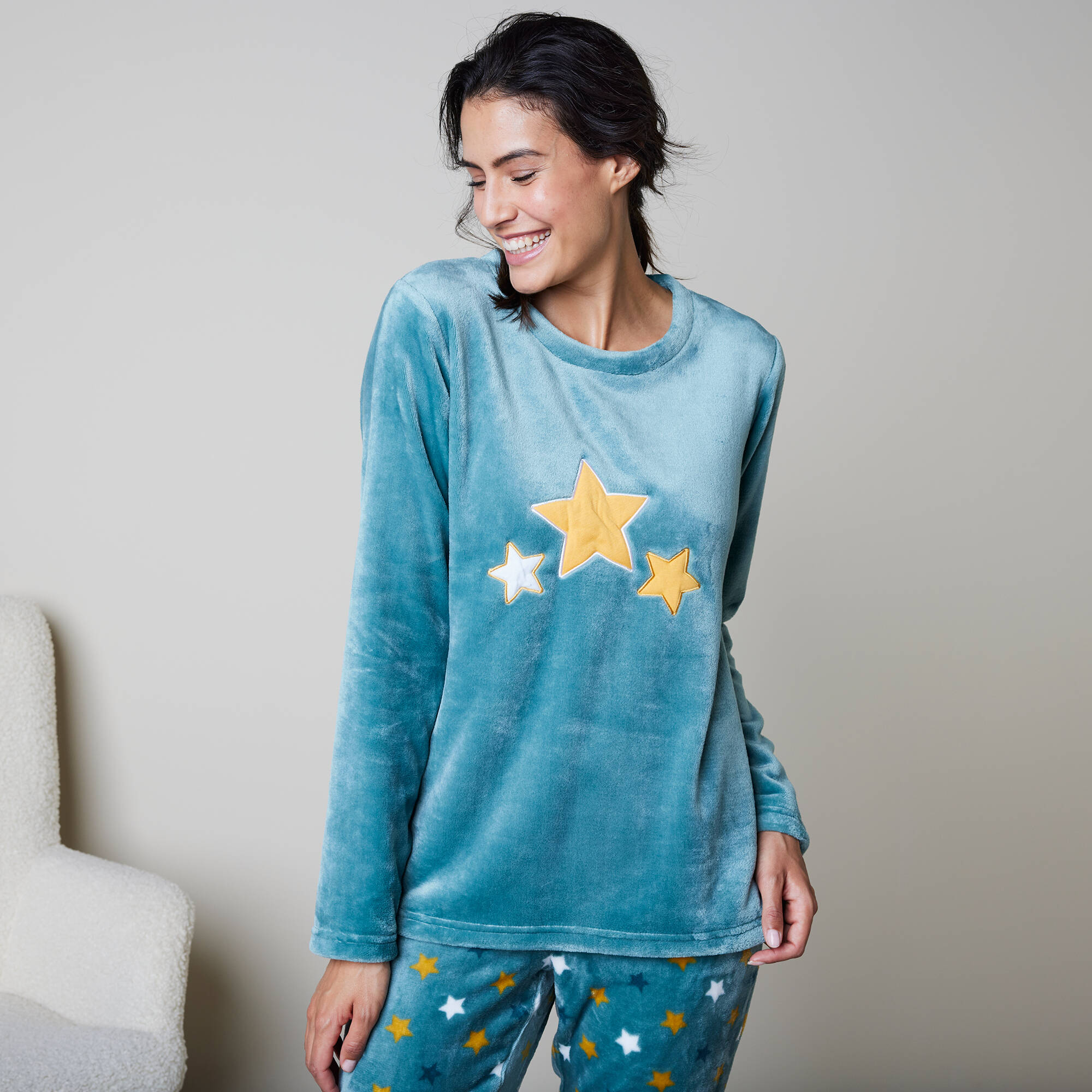 Pantalon De Pyjama Imprimé En Peluche Pour Femmes, Assortiment – Giant Tiger