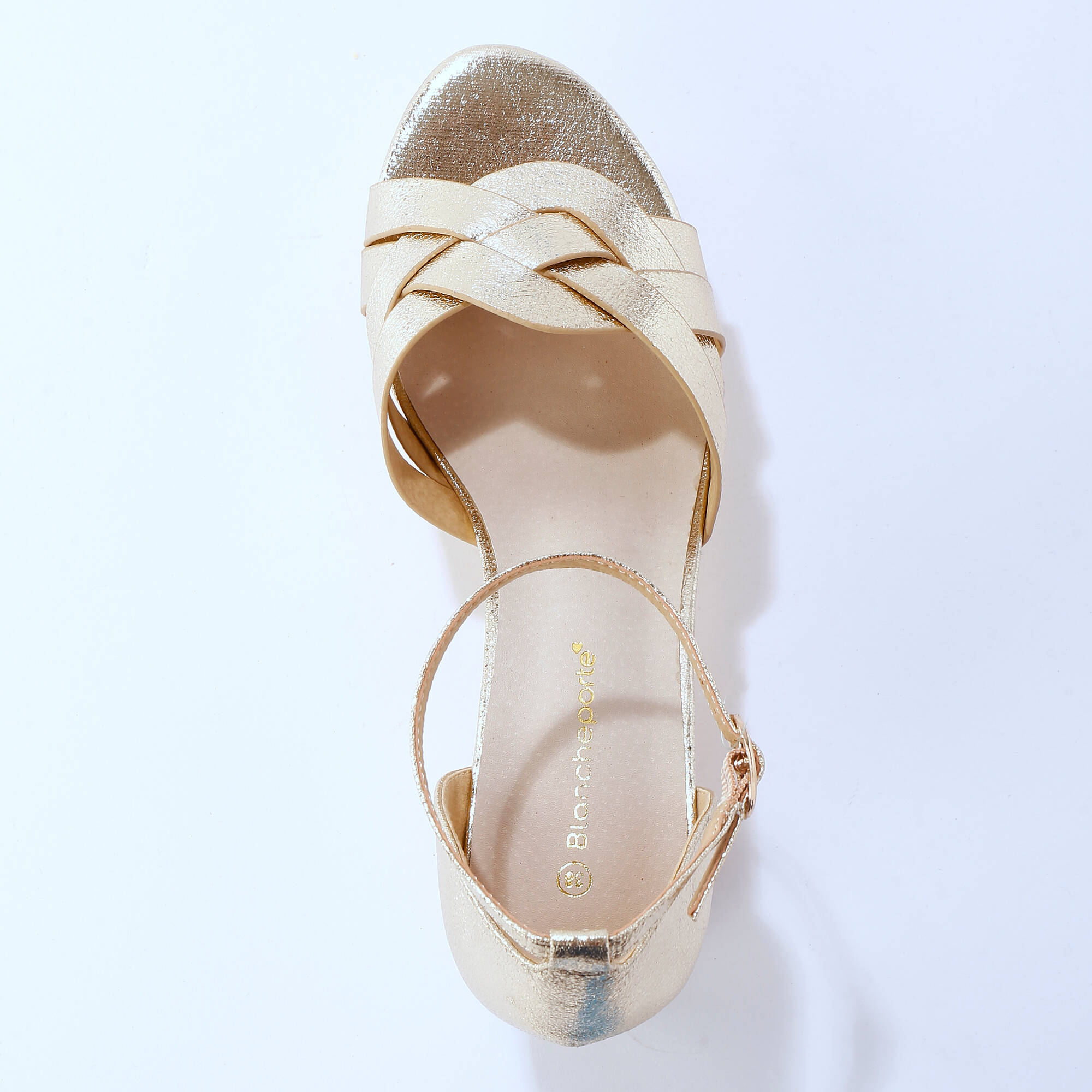 Sandales à Talons Hauts Blancheporte Pointure 37 Roses - Neuves En Boîte, Brides Réglables