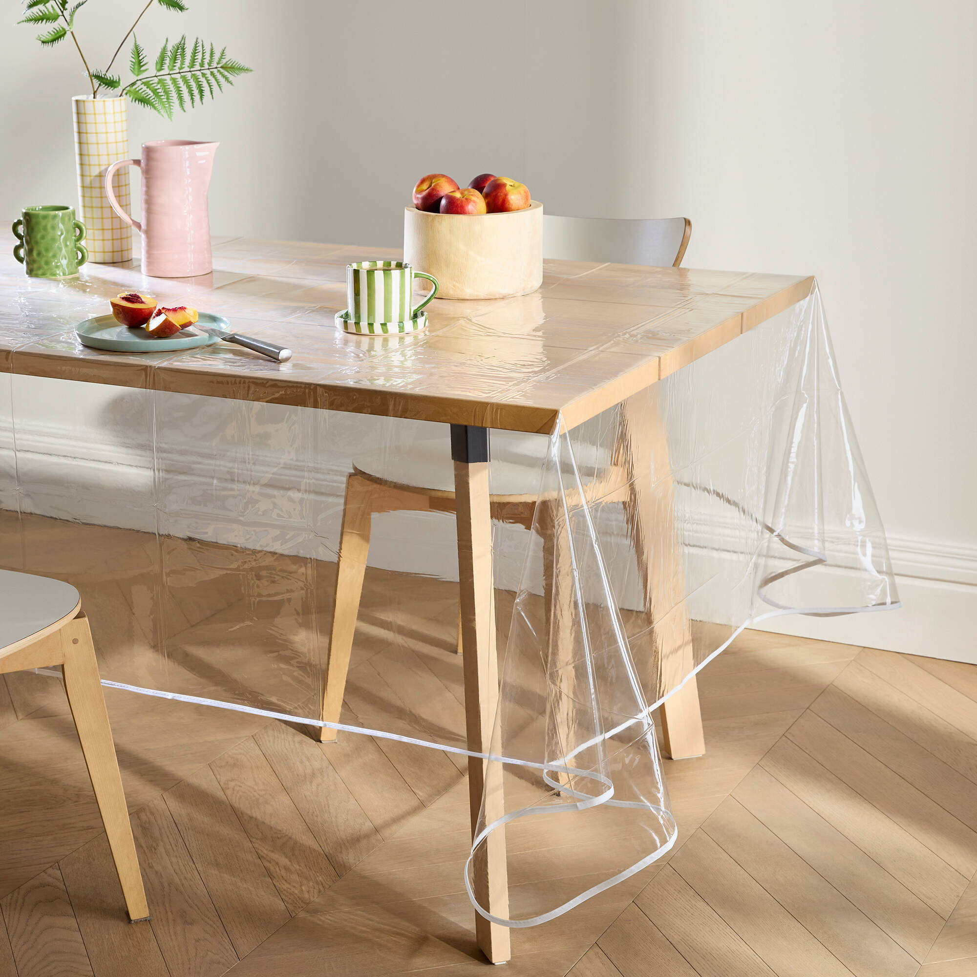 Blancheporte Nappe toile cirée translucide