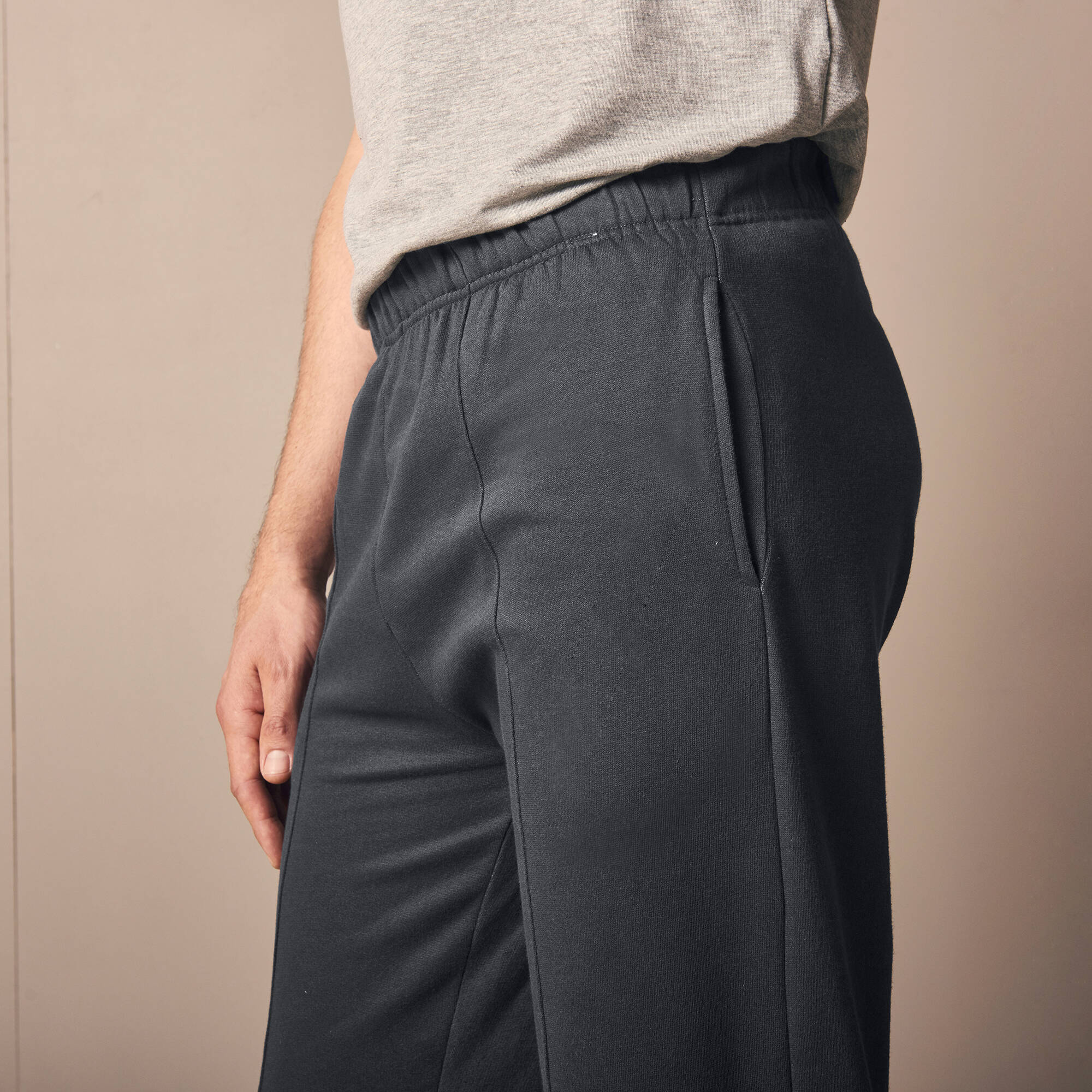 Pantalon loisirs molleton bas droits - Blancheporte 26$