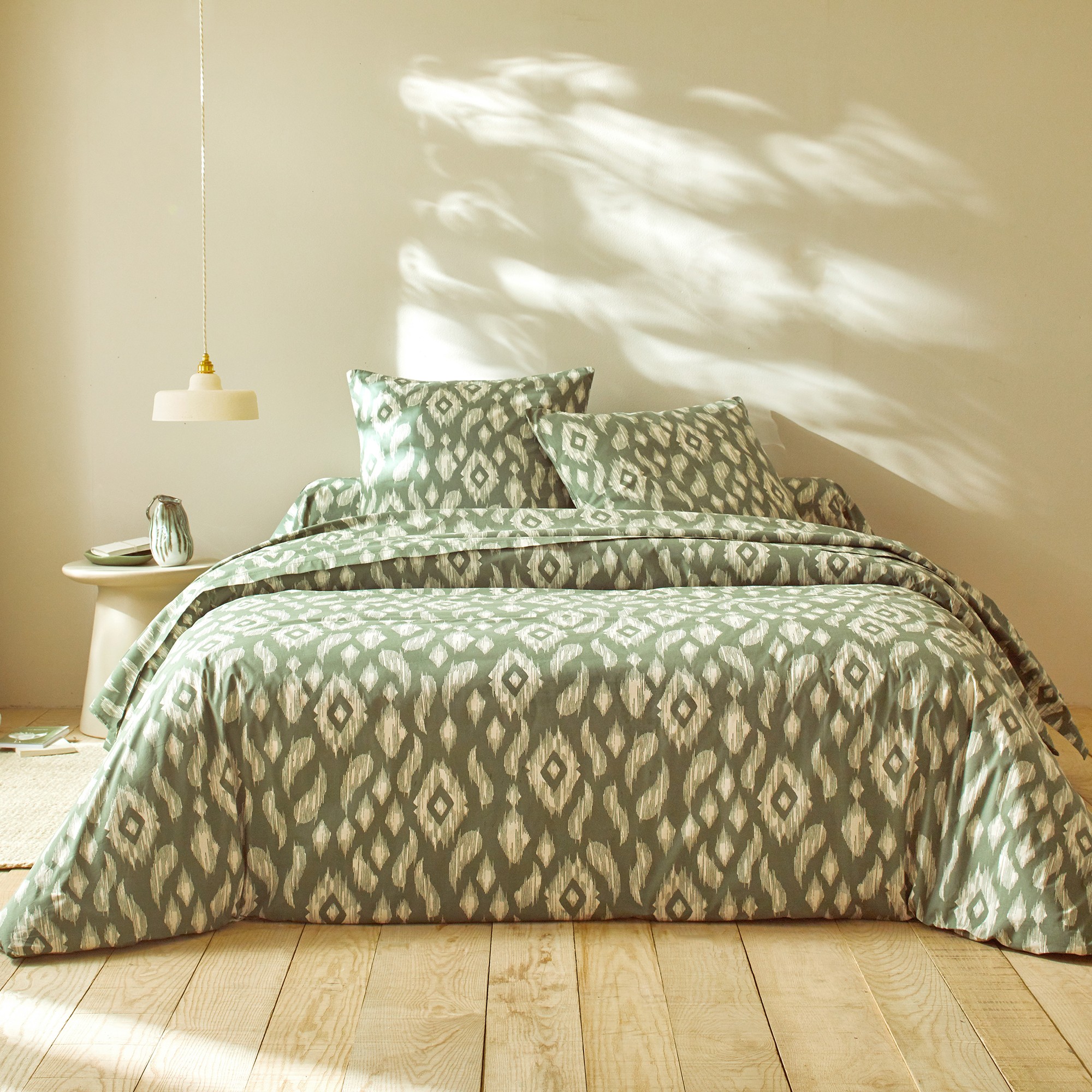 Linge De Lit Kilim Bicolore Imprimé Motif Ethnique - En Coton - Blancheporte