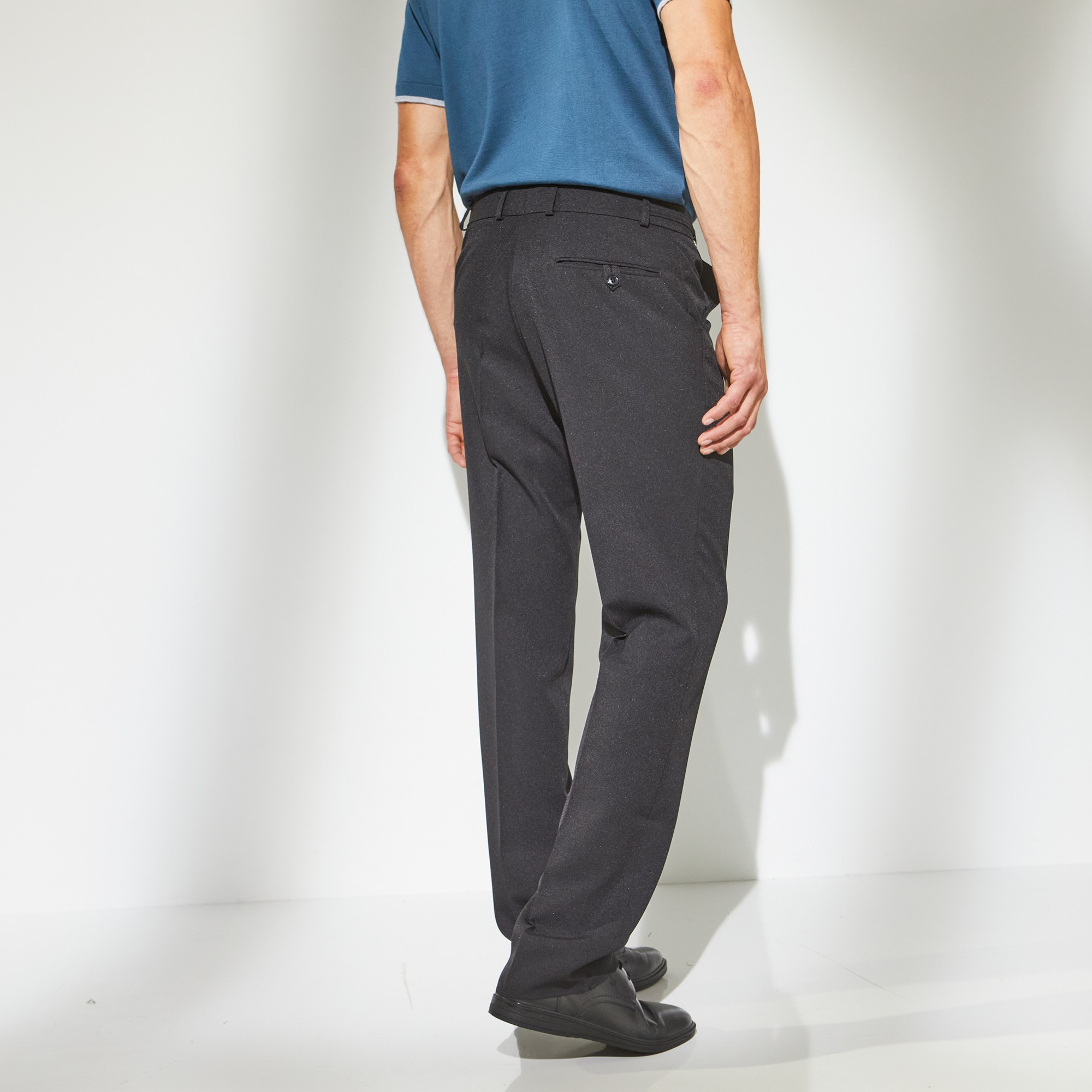 Pantalon taille reglable homme top