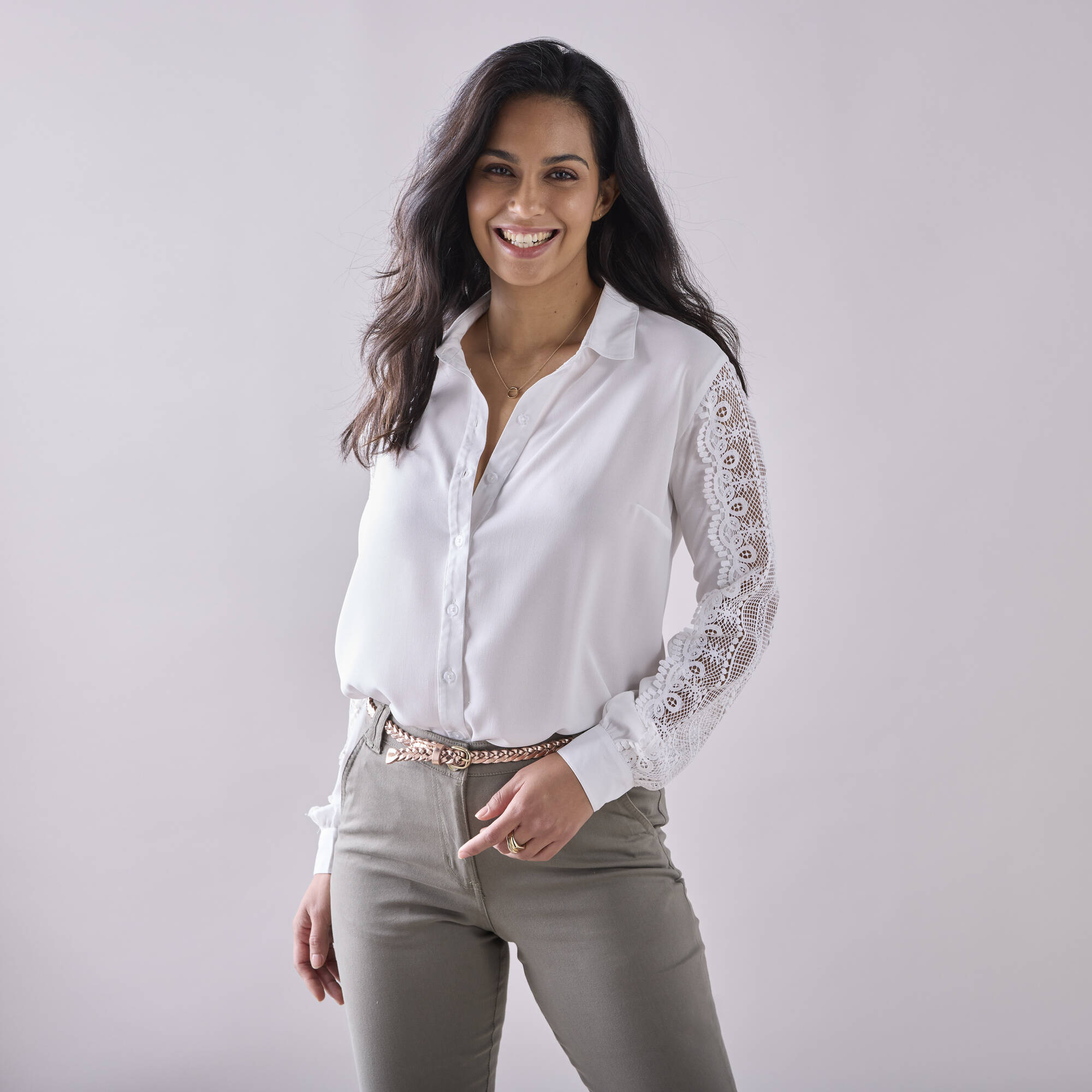 Chemisier blanche porte new arrivals