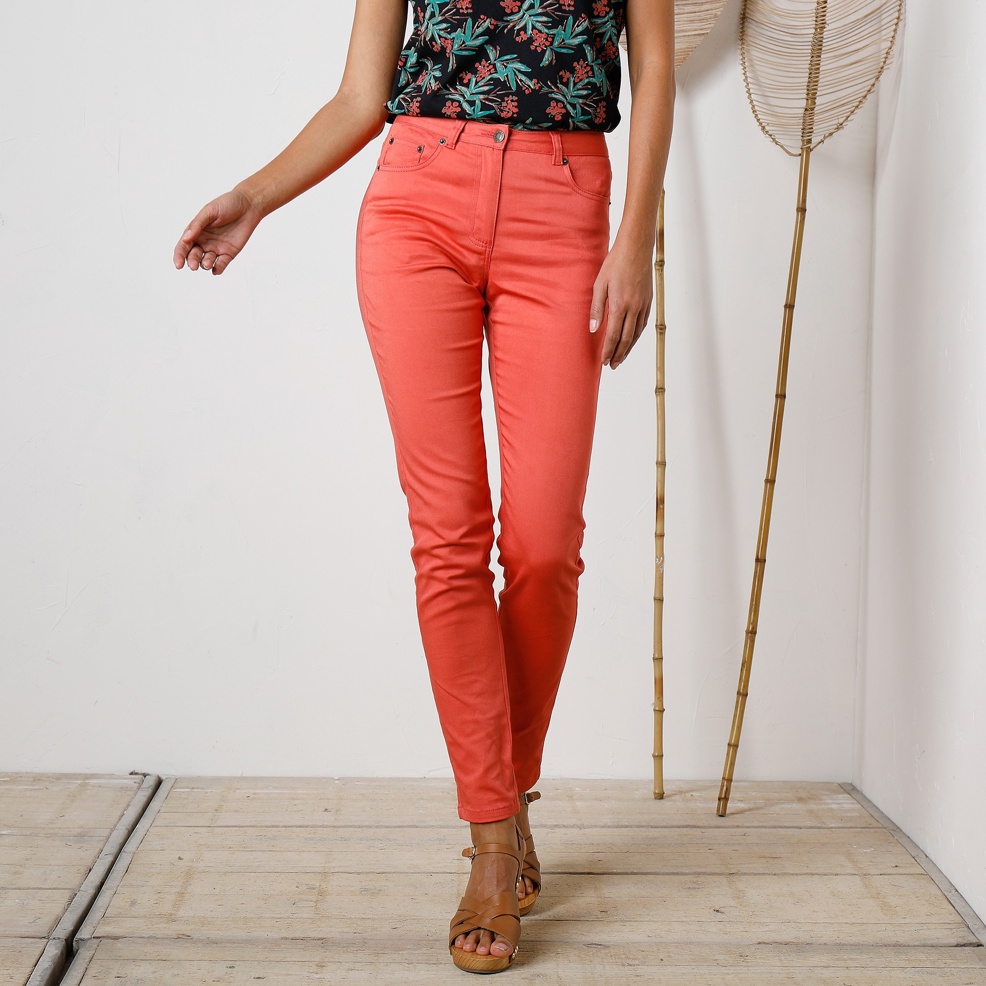 Pantalon Fuselé Couleur - Blancheporte