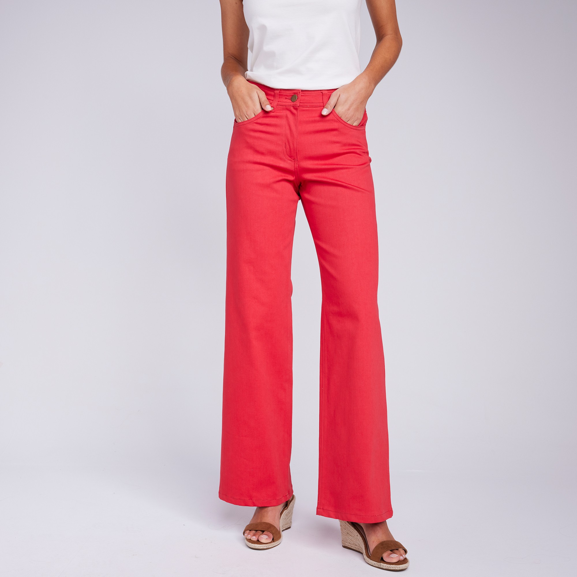 Pantalon Large 5 Poches - Blancheporte