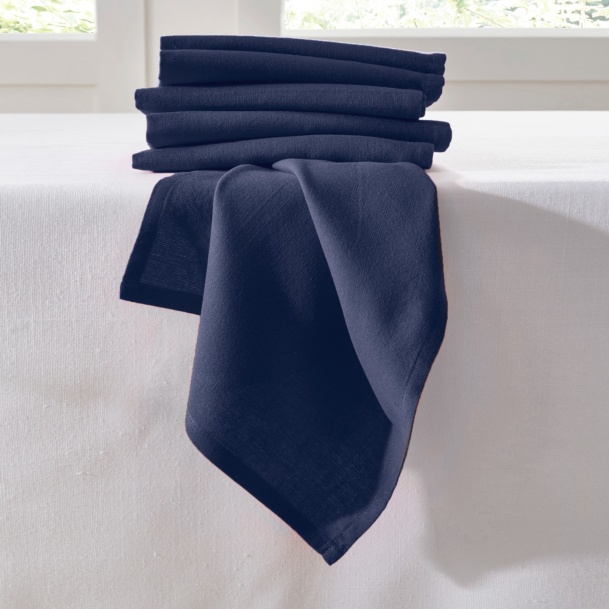 Serviette De Table Unie - Lot De 6 - Blancheporte