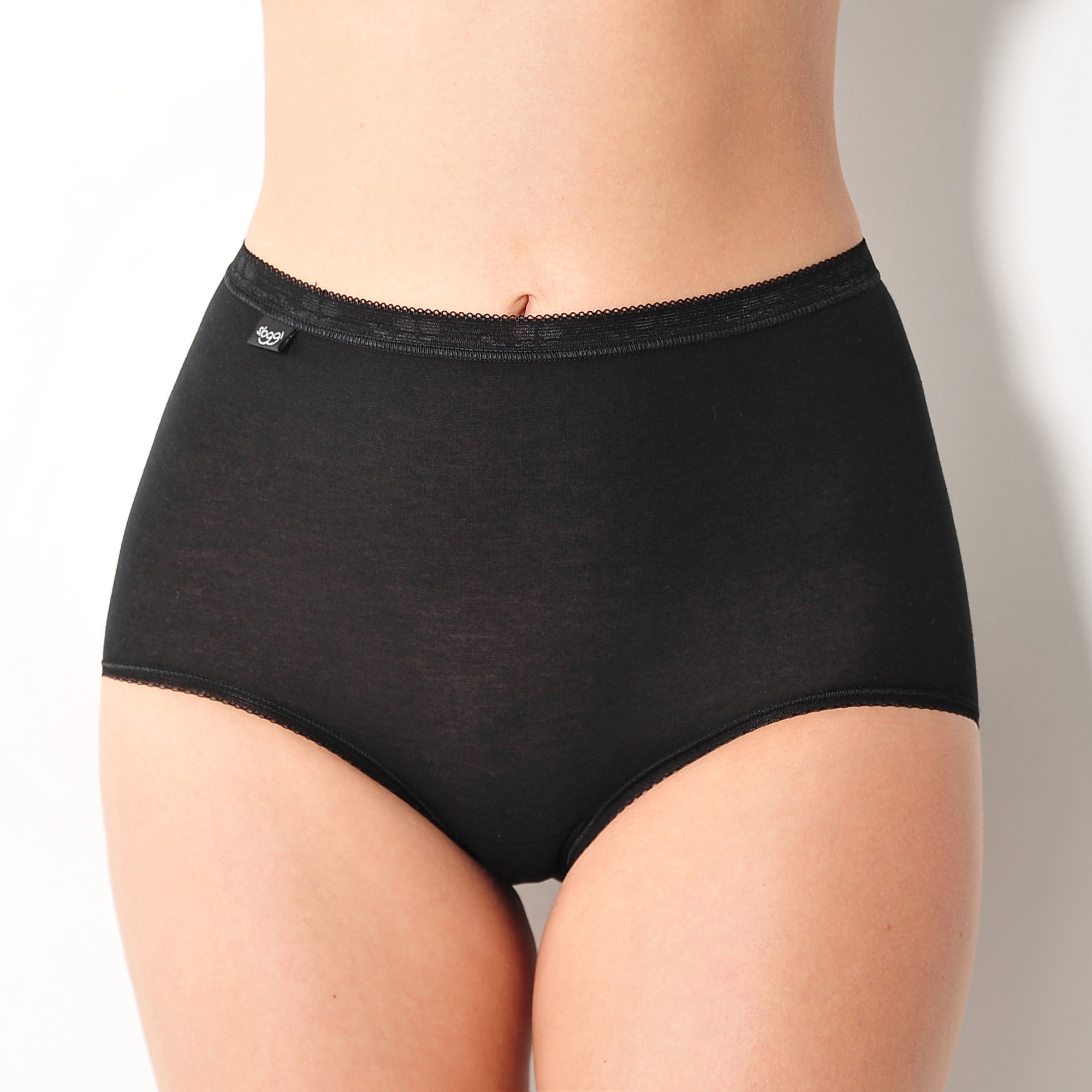 Culotte maxi Basic - lot de 3 - 56 - Noir - Sloggi