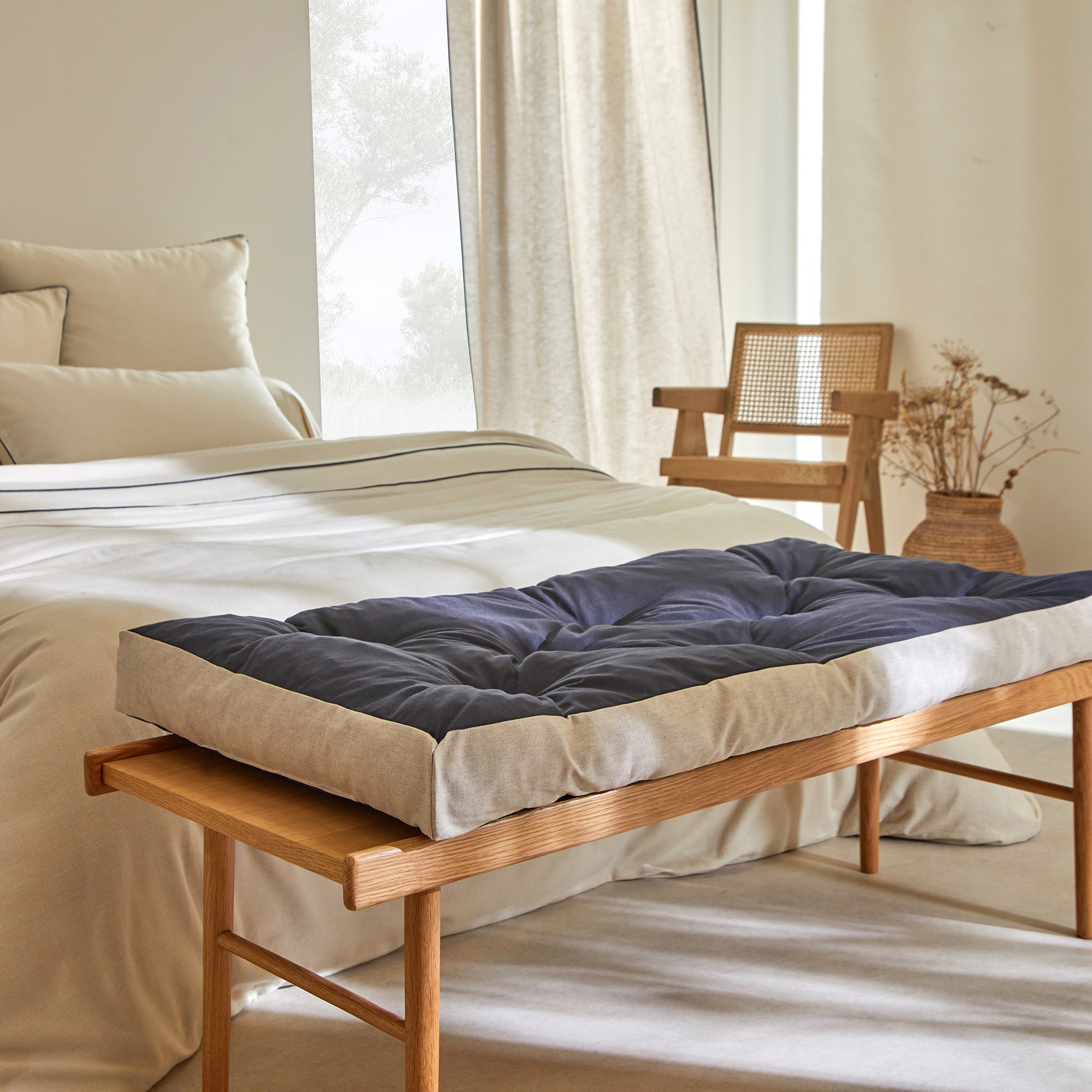 Long Coussin De Sol, Collection intemporelle - Blancheporte