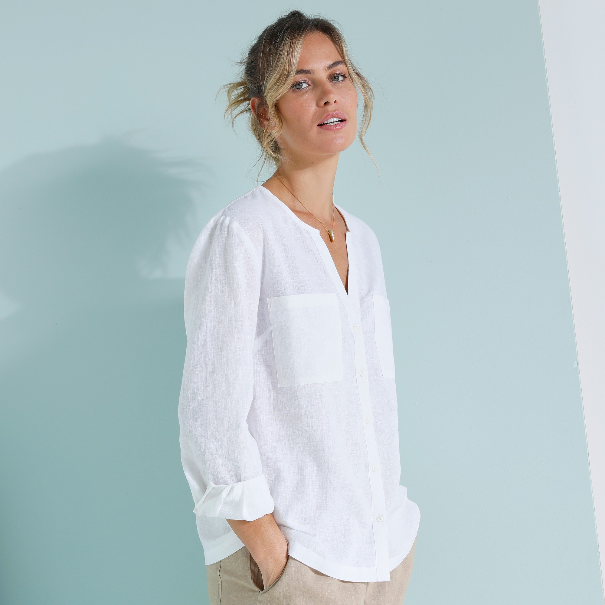 Chemise Coton Lin - Blancheporte