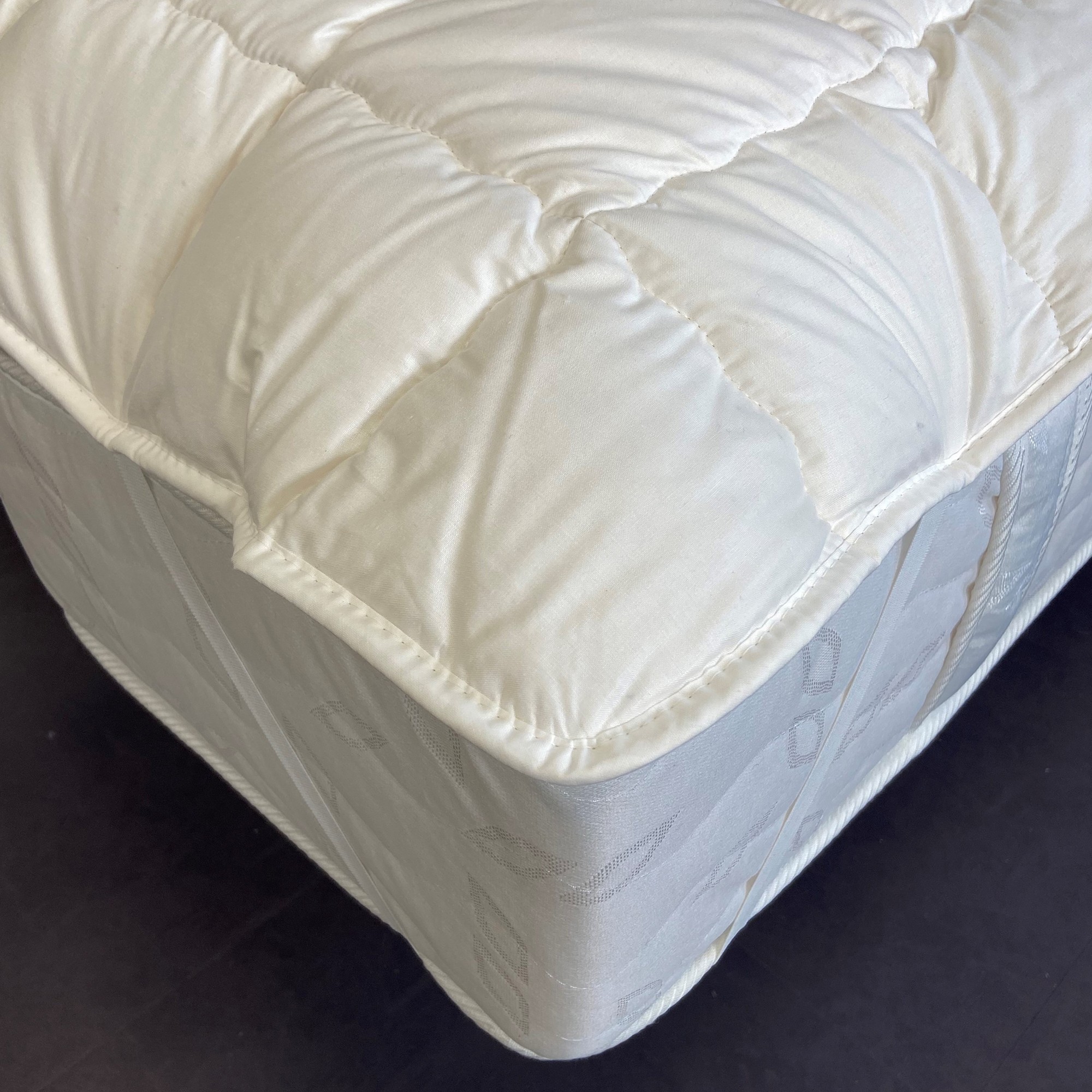 Surmatelas Coton Issu De L'agriculture Biologique(**) 600g/m2 - Blancheporte